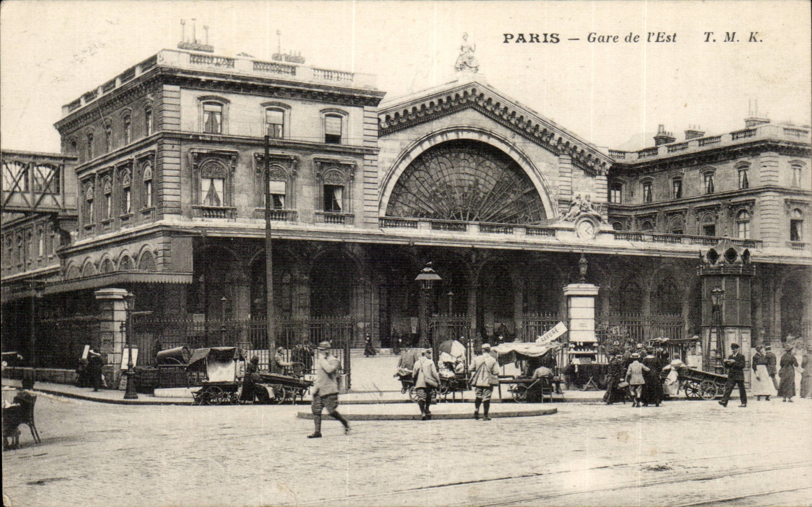 Paris - 10 - Station of East CPA