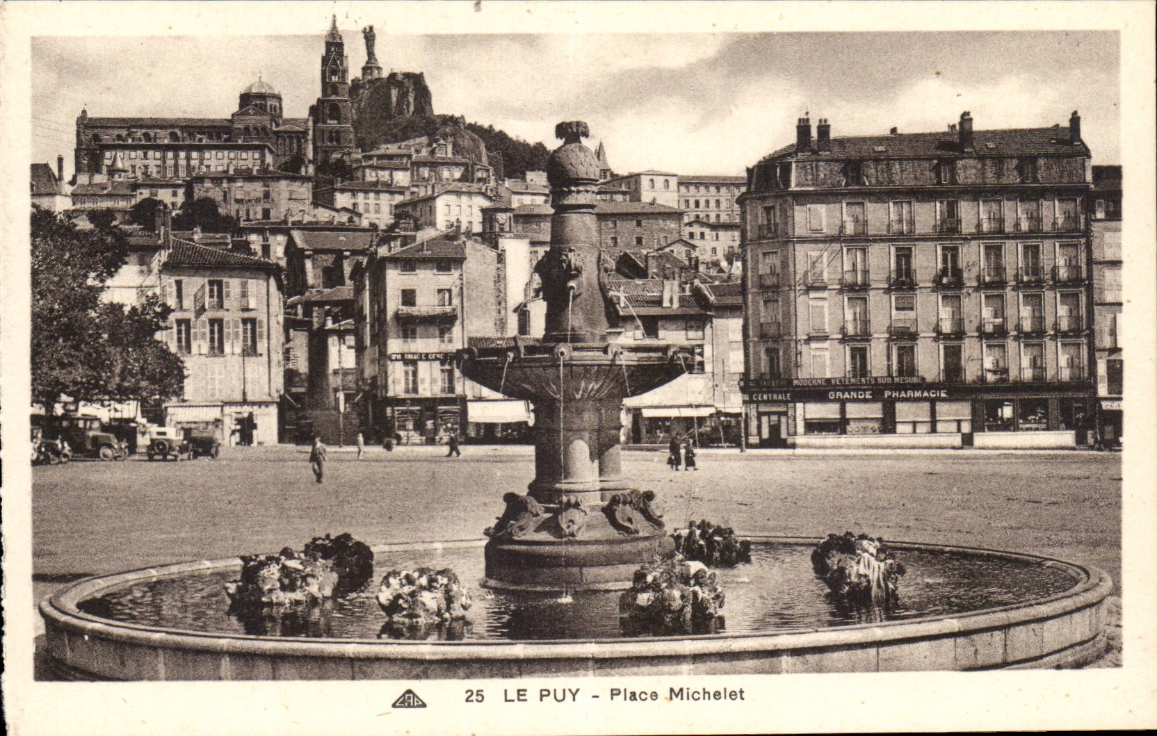 Puy - Michelet Place - CPA