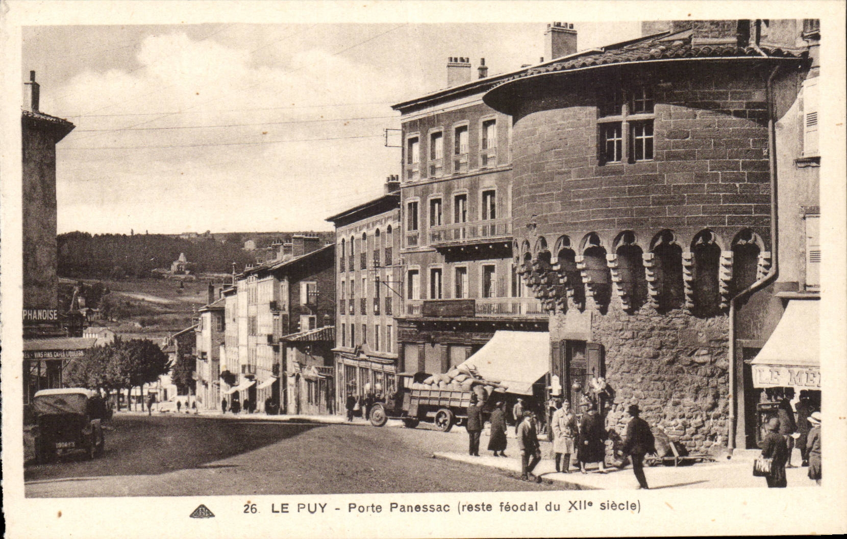 Puy - Panessac Gate - CPA