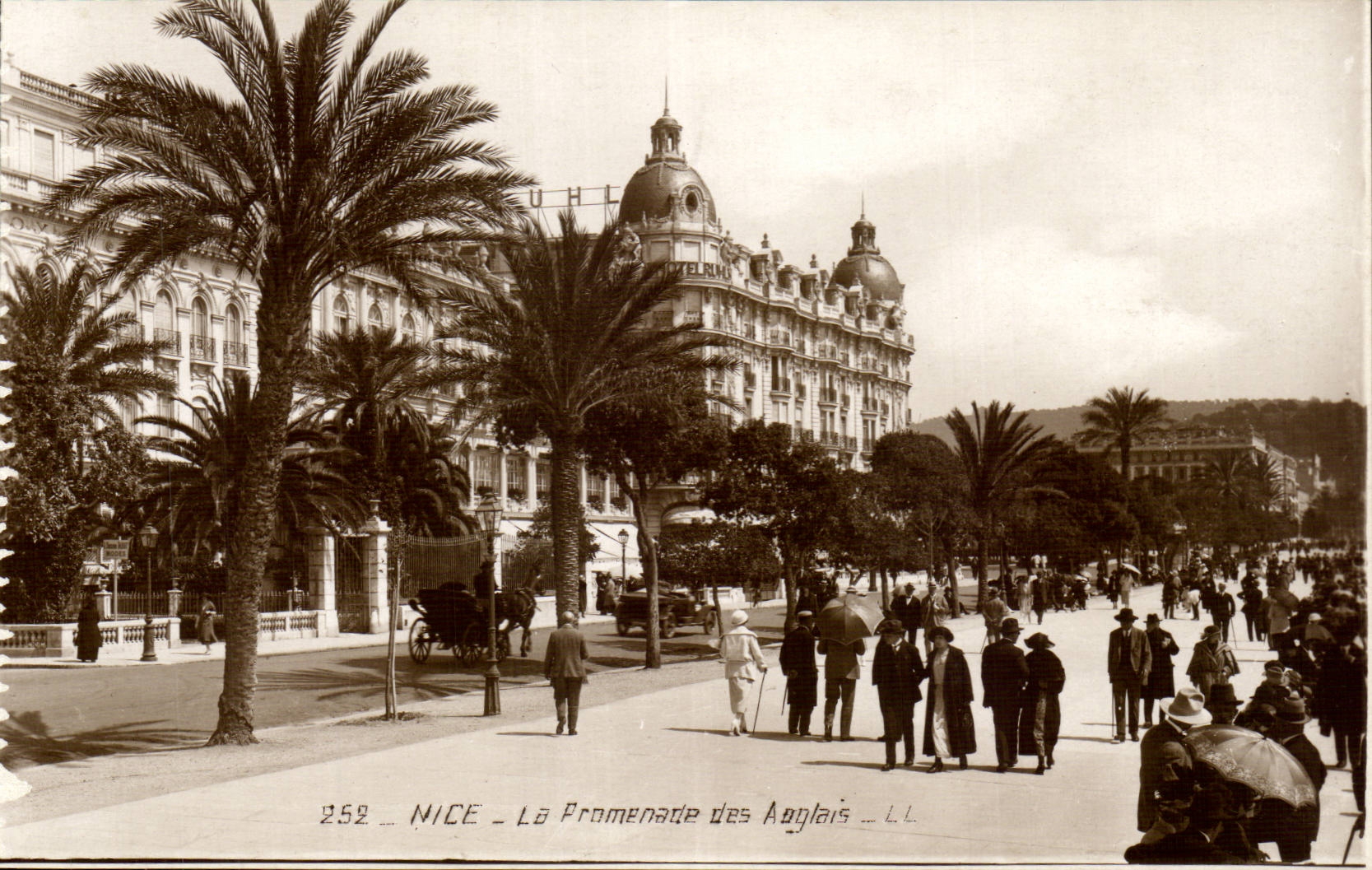 Nice - the Walk of the English - CPA