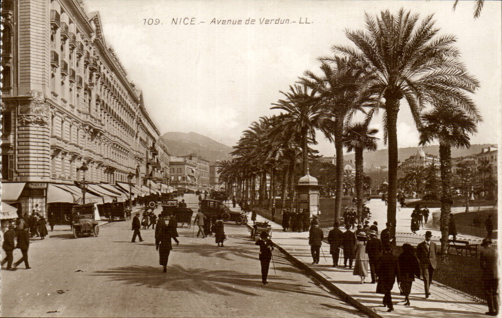 Nice - Avenue of Verdun - CPA