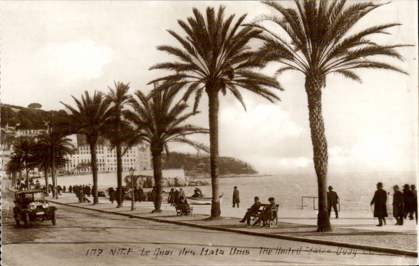 Nice - the Quay of ETAS Plain - CPA