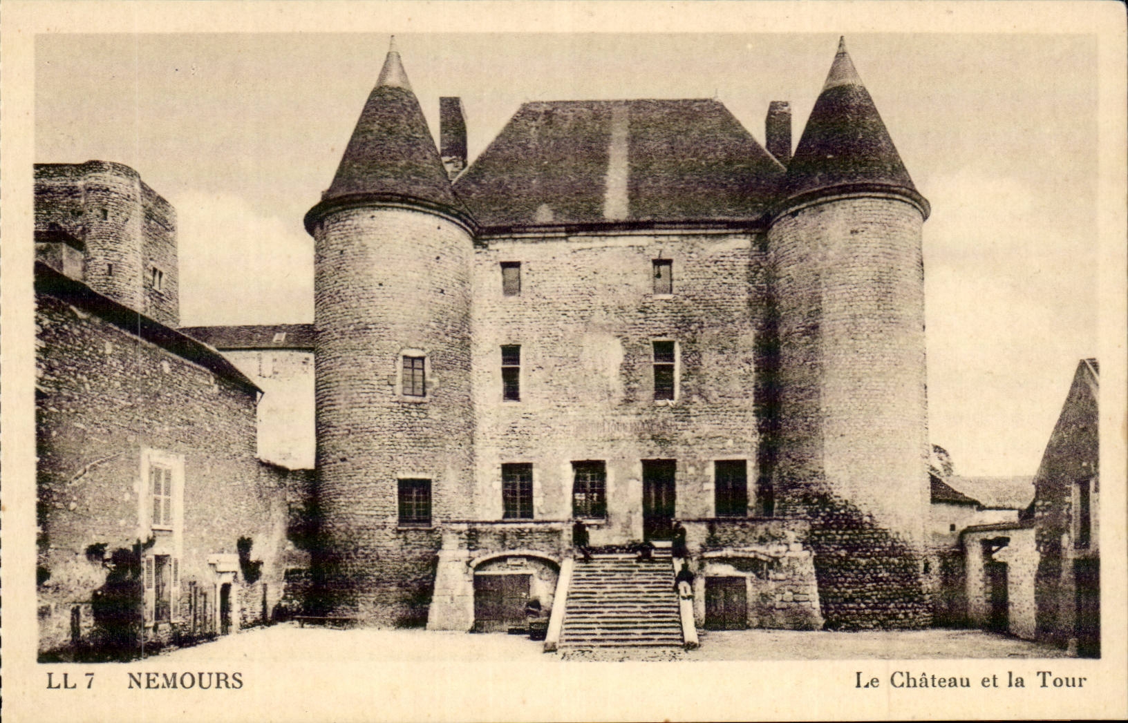 Nice - the Castle and the Tower - CPA