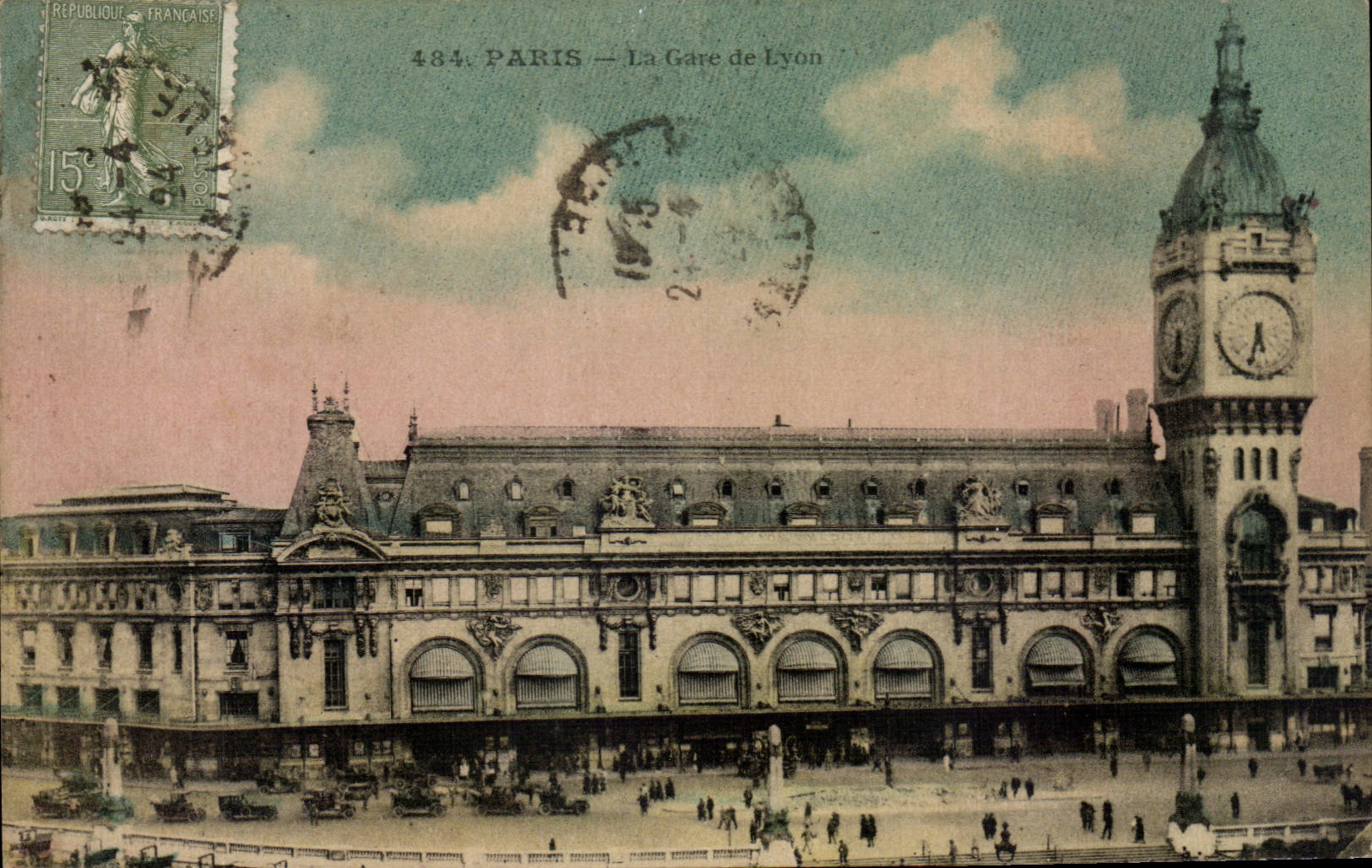 Paris - 12 - La gare du Lyon - CPA 