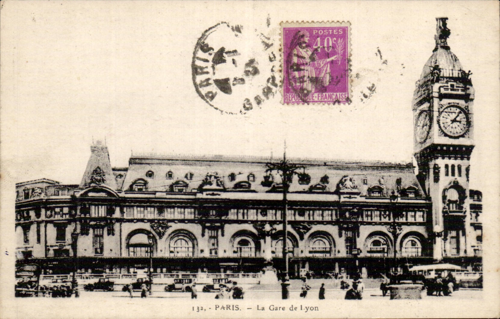 Paris - 12 - Gare du Lyon - CPA