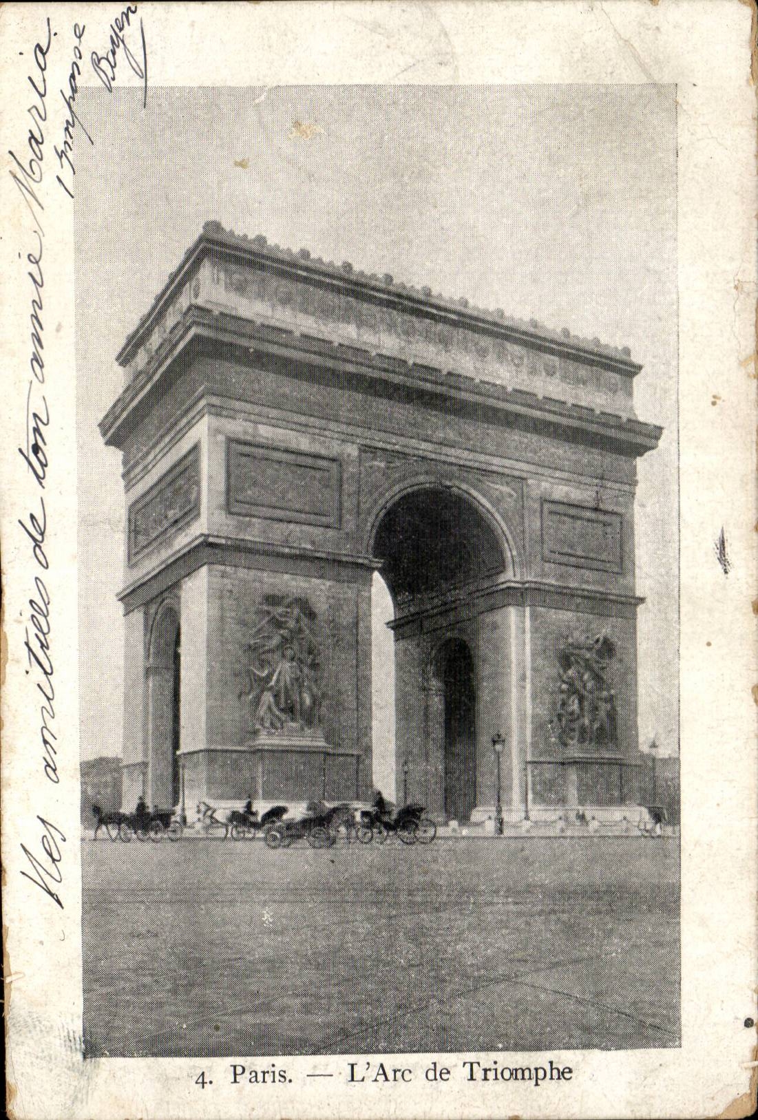 Paris - 8 - Arc de Triomphe - CPA