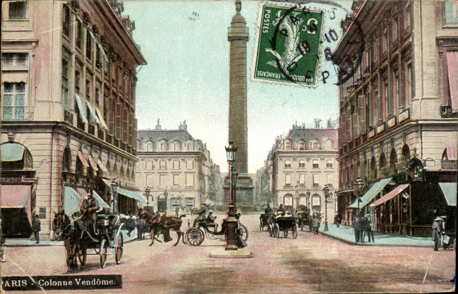Paris - 1 - Colonne Vendome - CPA 