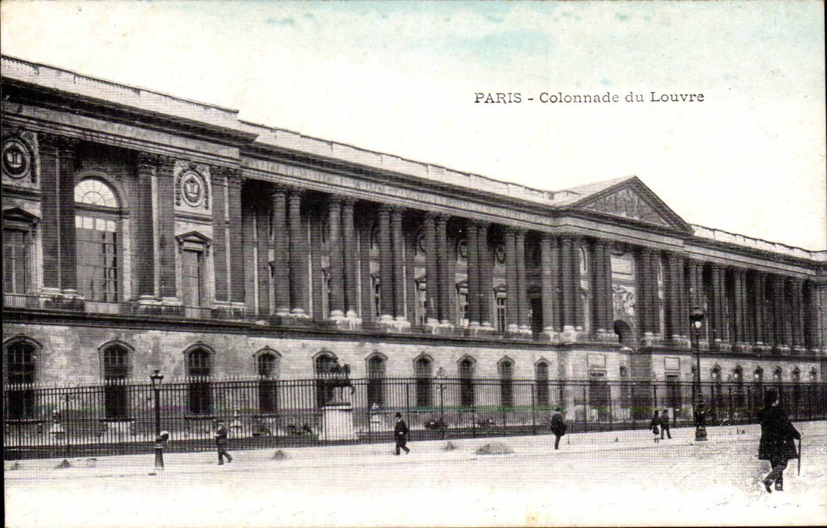 Paris - 1 - Colonnade du Louvre - CPA 