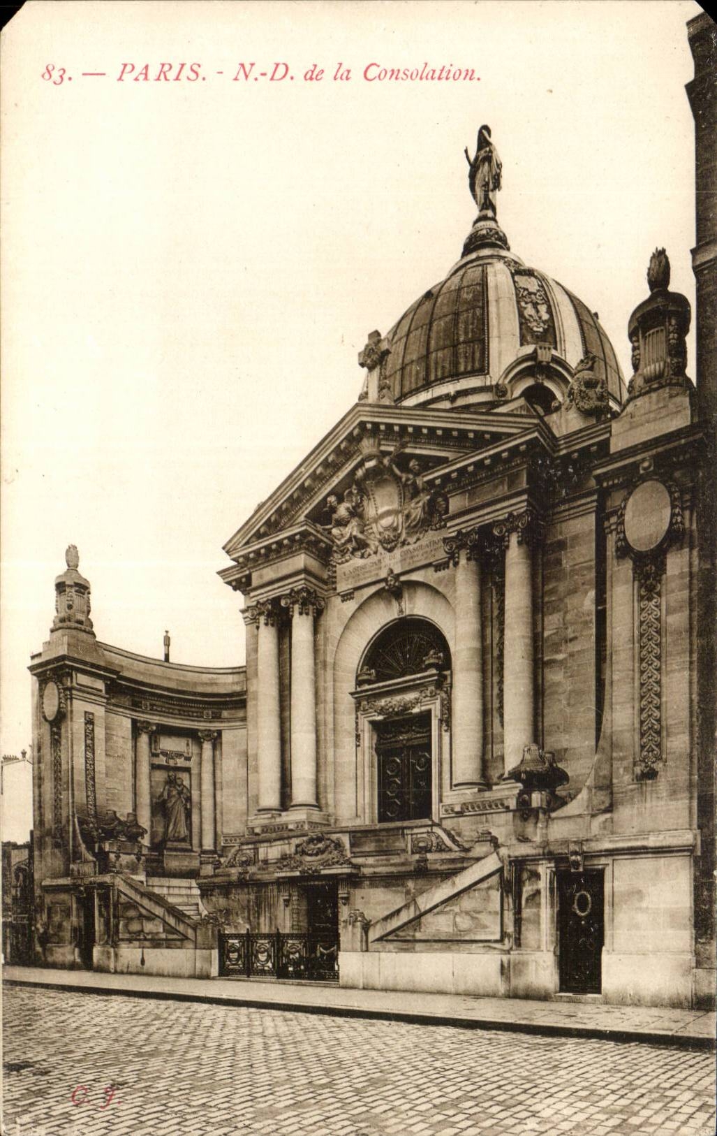 Paris - 4 - Notre Dame de la Consolation - CPA 