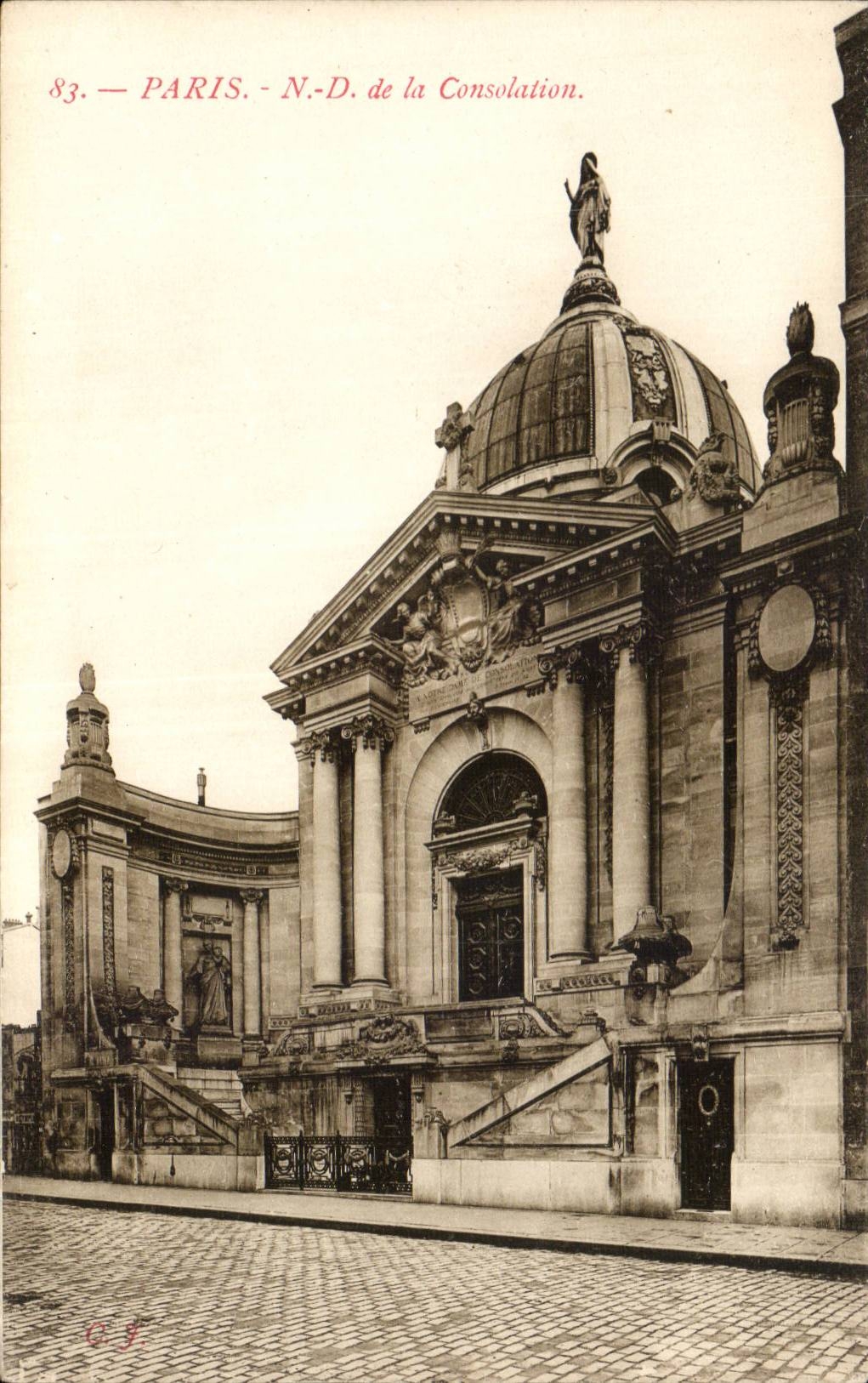 Paris - 4 - Notre Dame de la Consolation - CPA 