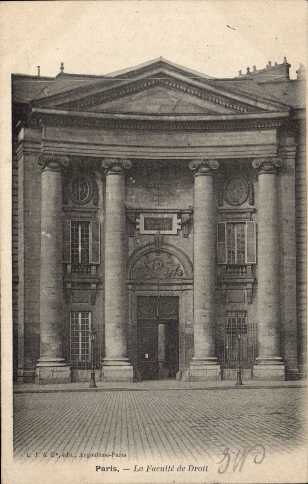 Paris - 6 - the Faculty of Law - CPA