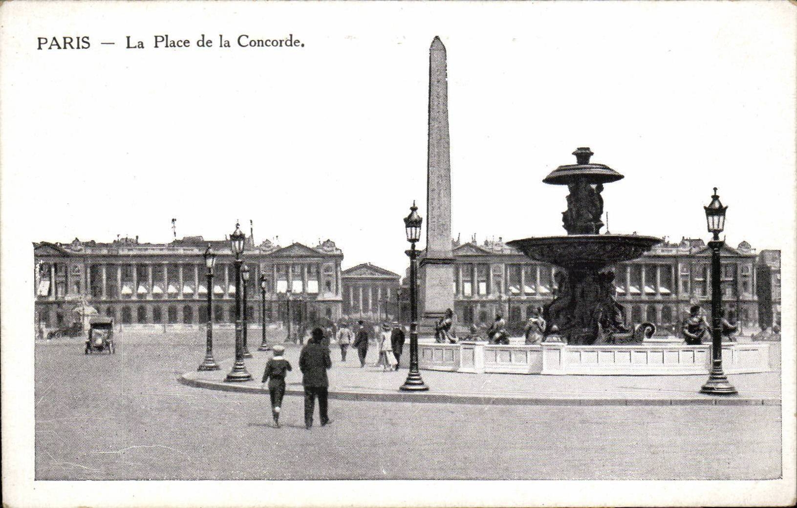 Paris - 8 - Place of the Harmony - CPA