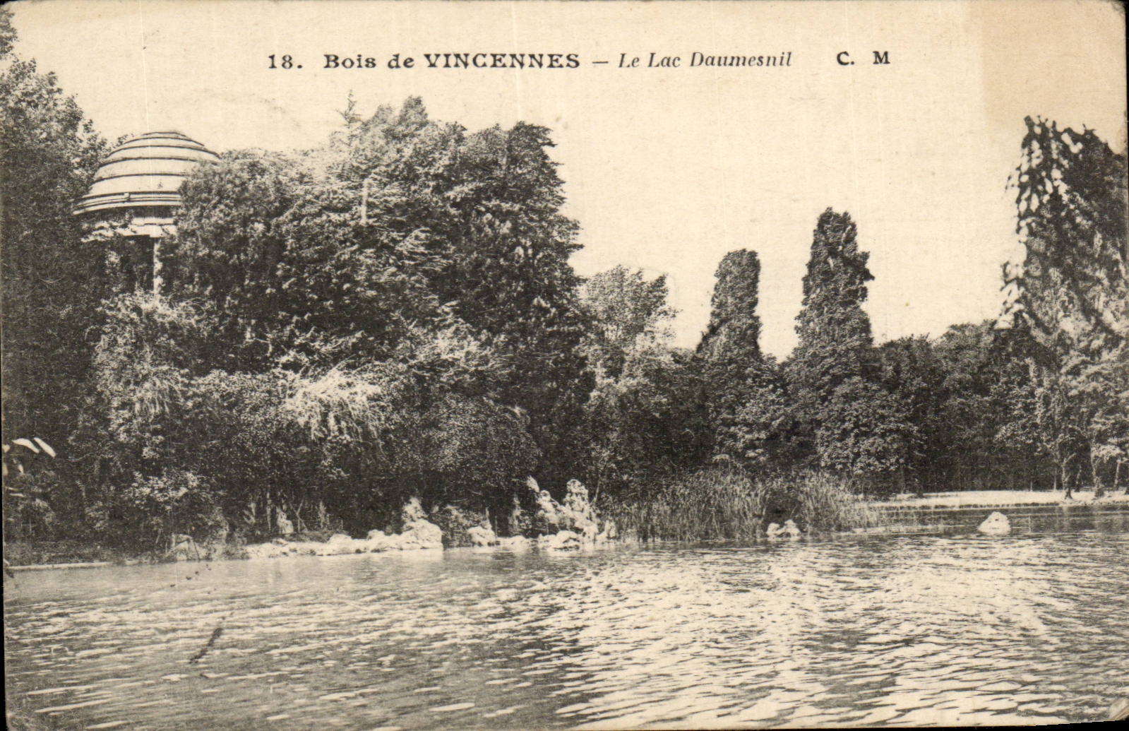 Paris - 12 - Bois de Vincennes - Le Lac Daumesnil - CPA