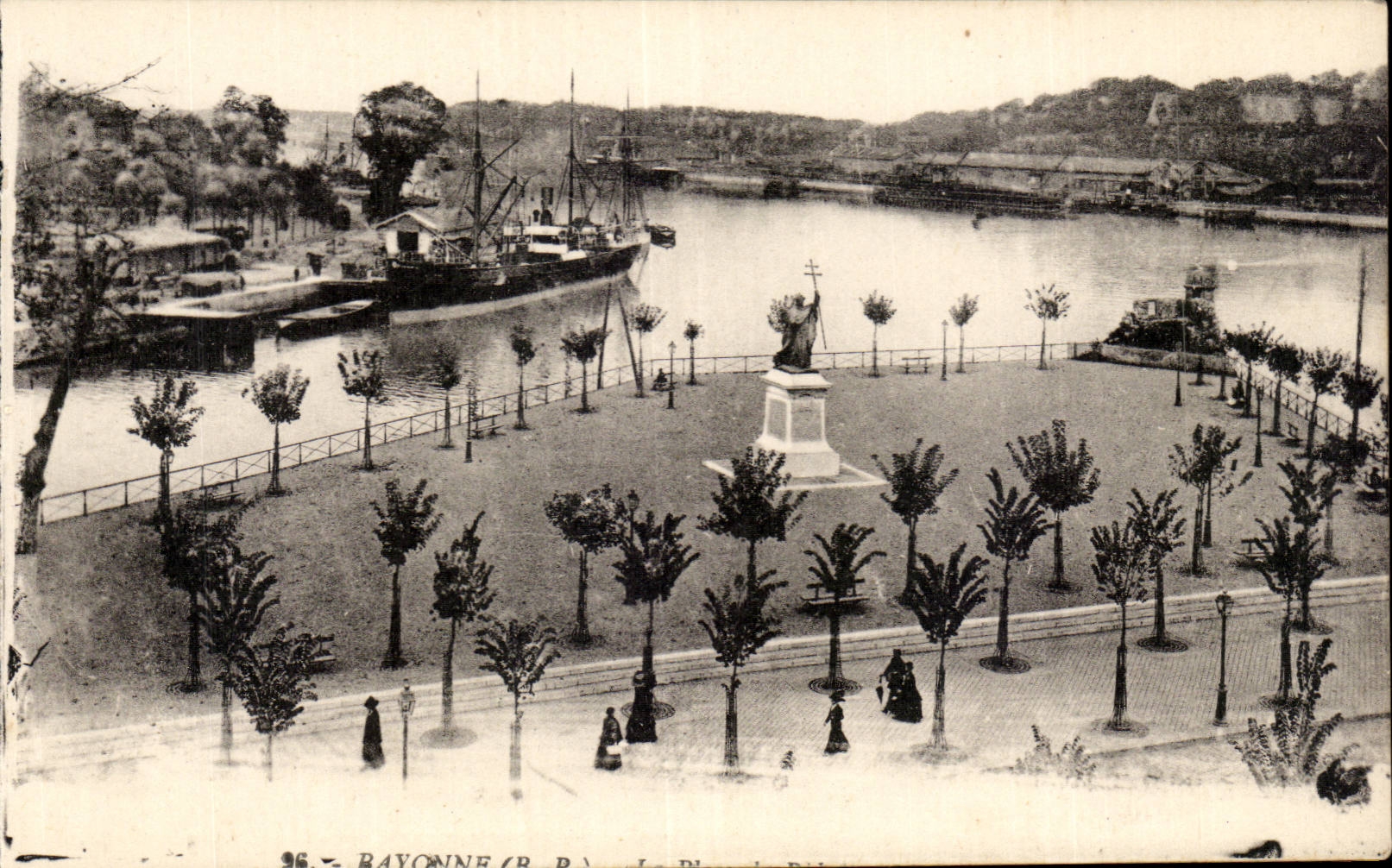 Bayonne - View - CPA