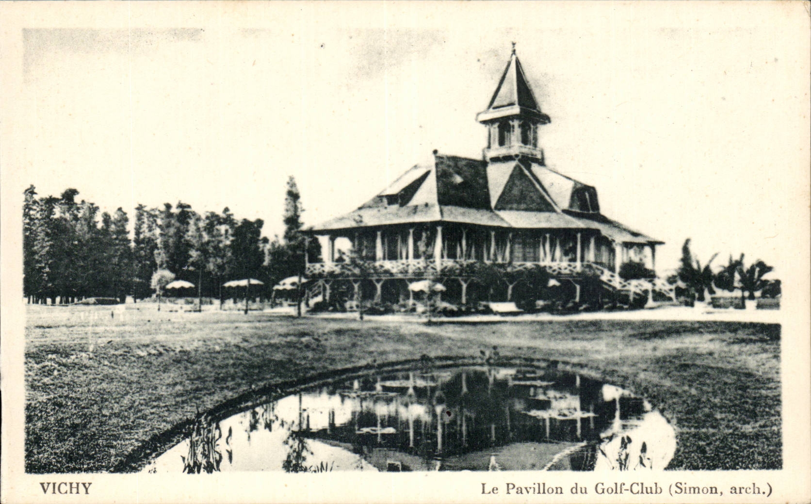 Vichy - Le Pavillon du Golf Club - CPA 