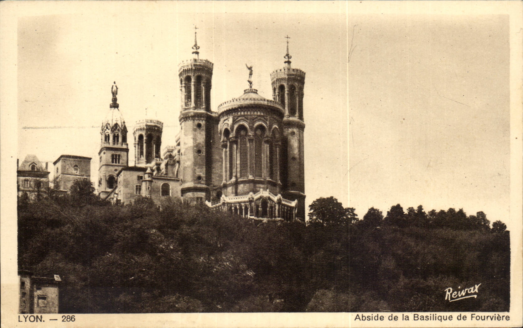 Lyon - Apse der Basilika von Fourviere - Reivax - - CPA
