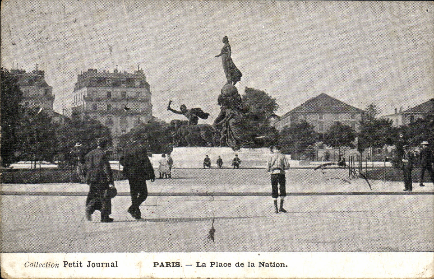 Paris - 20 - Place of the Nation - CPA