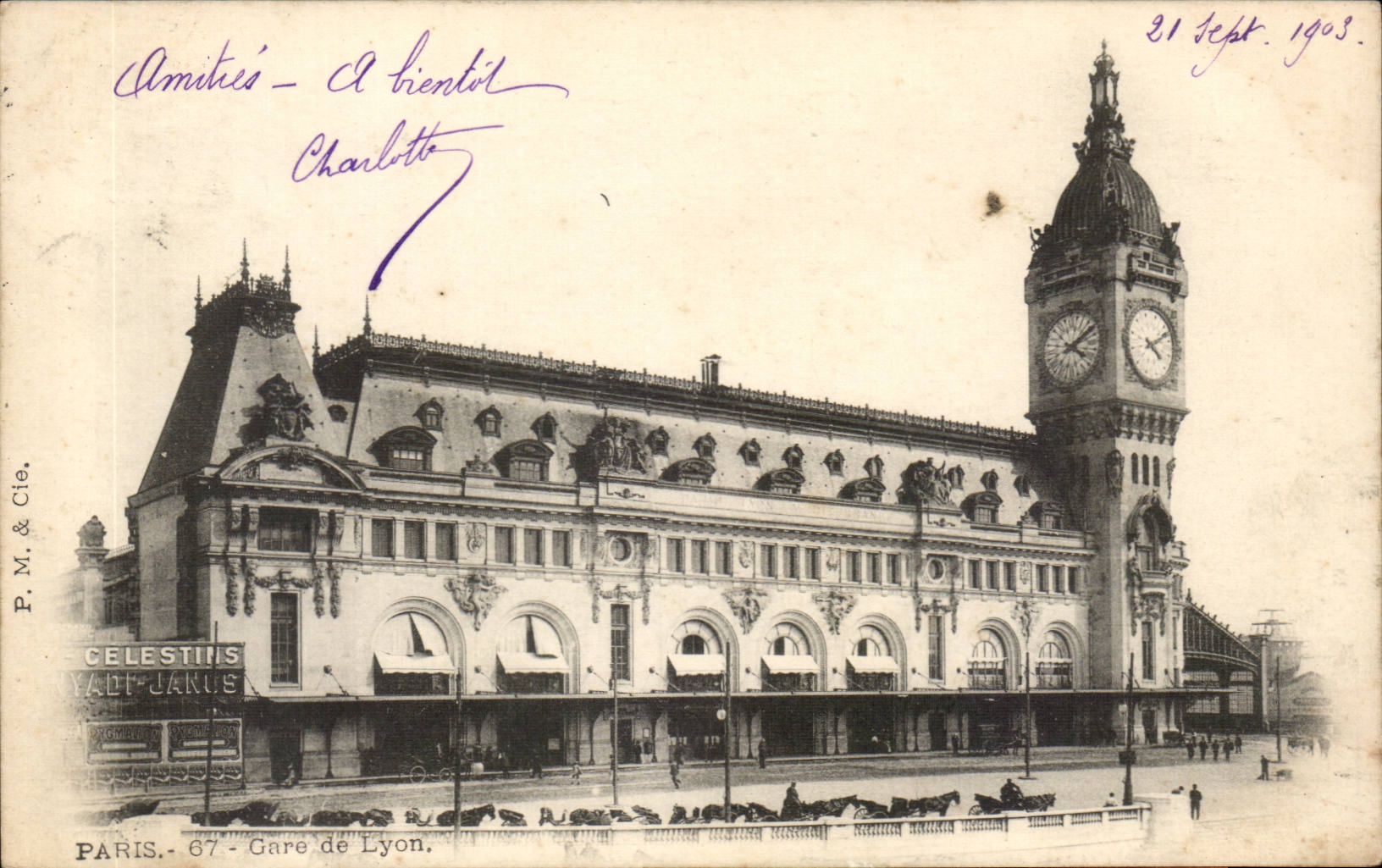 Paris - 12 - Gare du Lyon - CPA