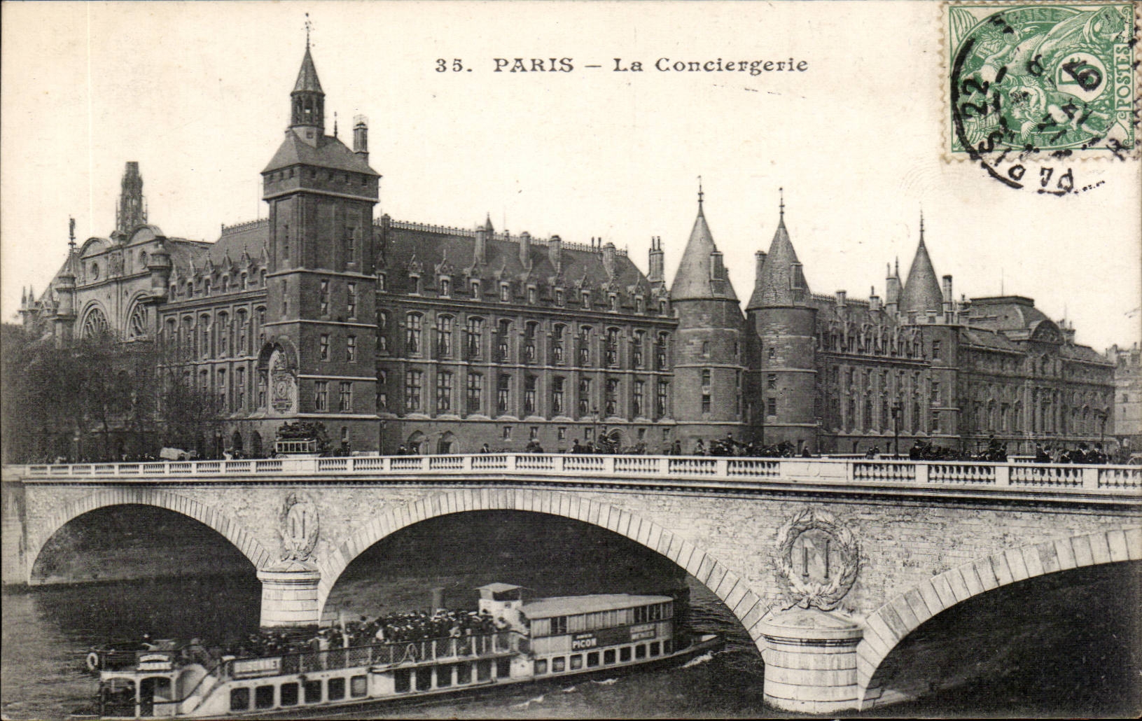Paris - 1 - La Conciergerie - CPA