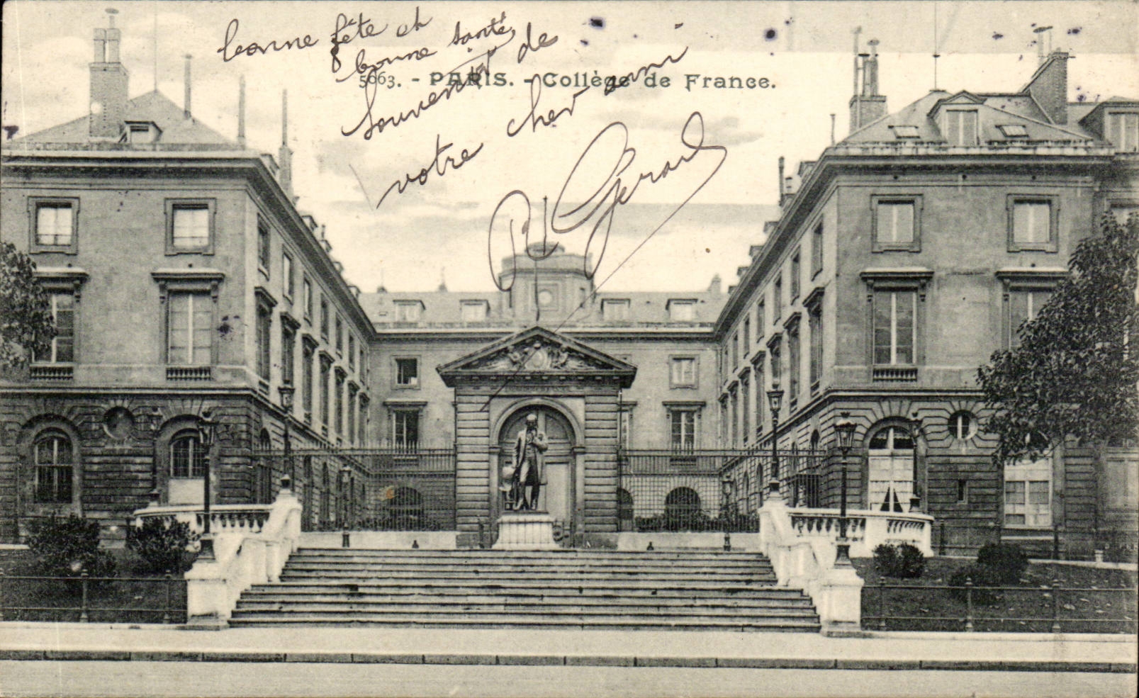 Paris - 5 - College of France CPA