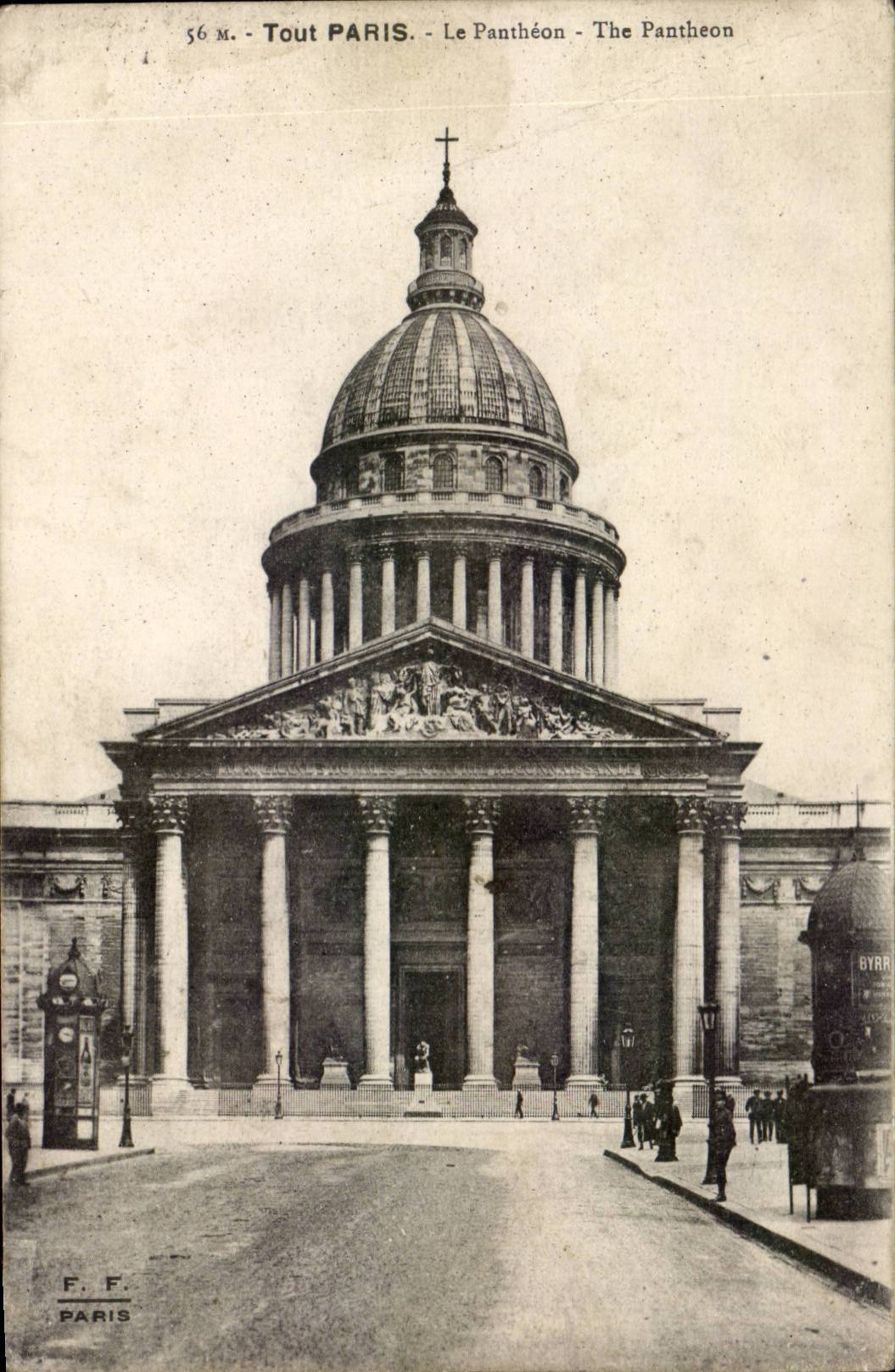 Paris - 5 - the Pantheon - CPA