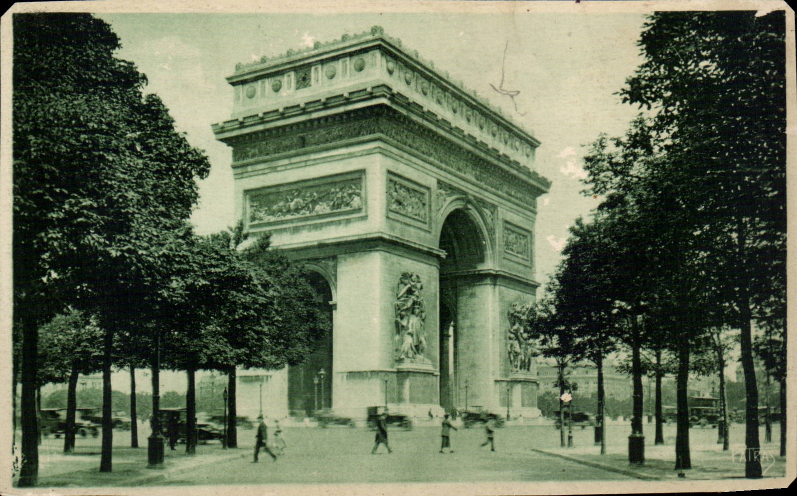 Paris - 8 - Arc de Triomphe of Etoile - CPA