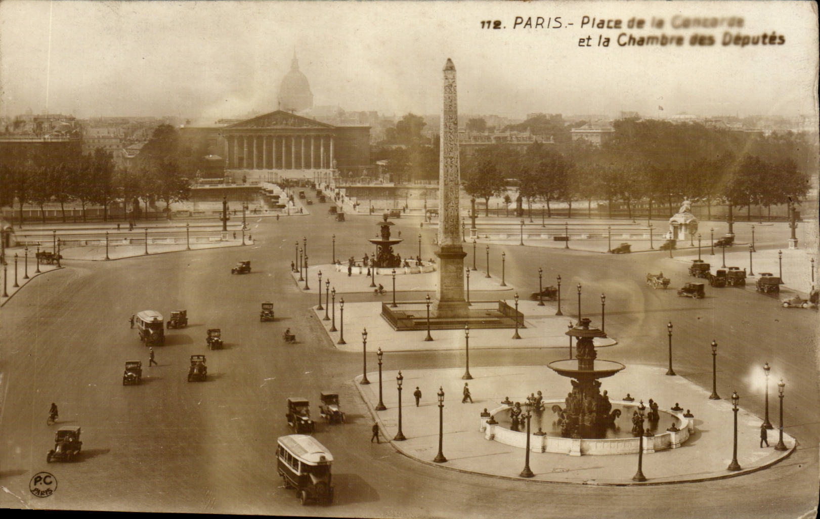 Paris - 8 - Place of the Harmony and House of Commons - CPA