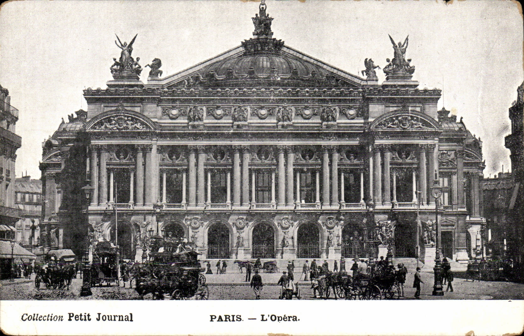 Paris - 9 - L'Opera - Edite par le Bon Marche CPA 