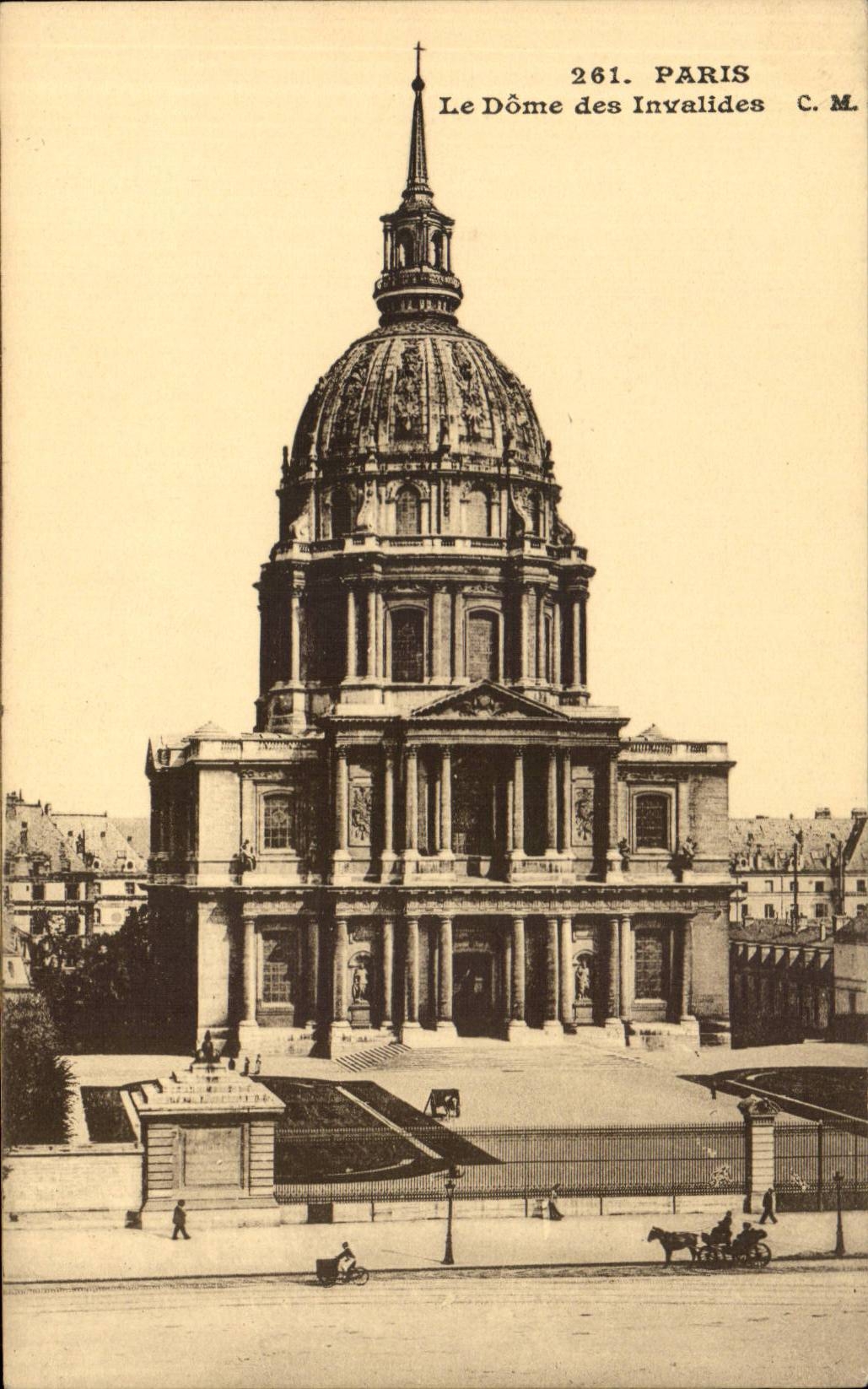 Paris - 7 - the Dome Invalides - - CPA