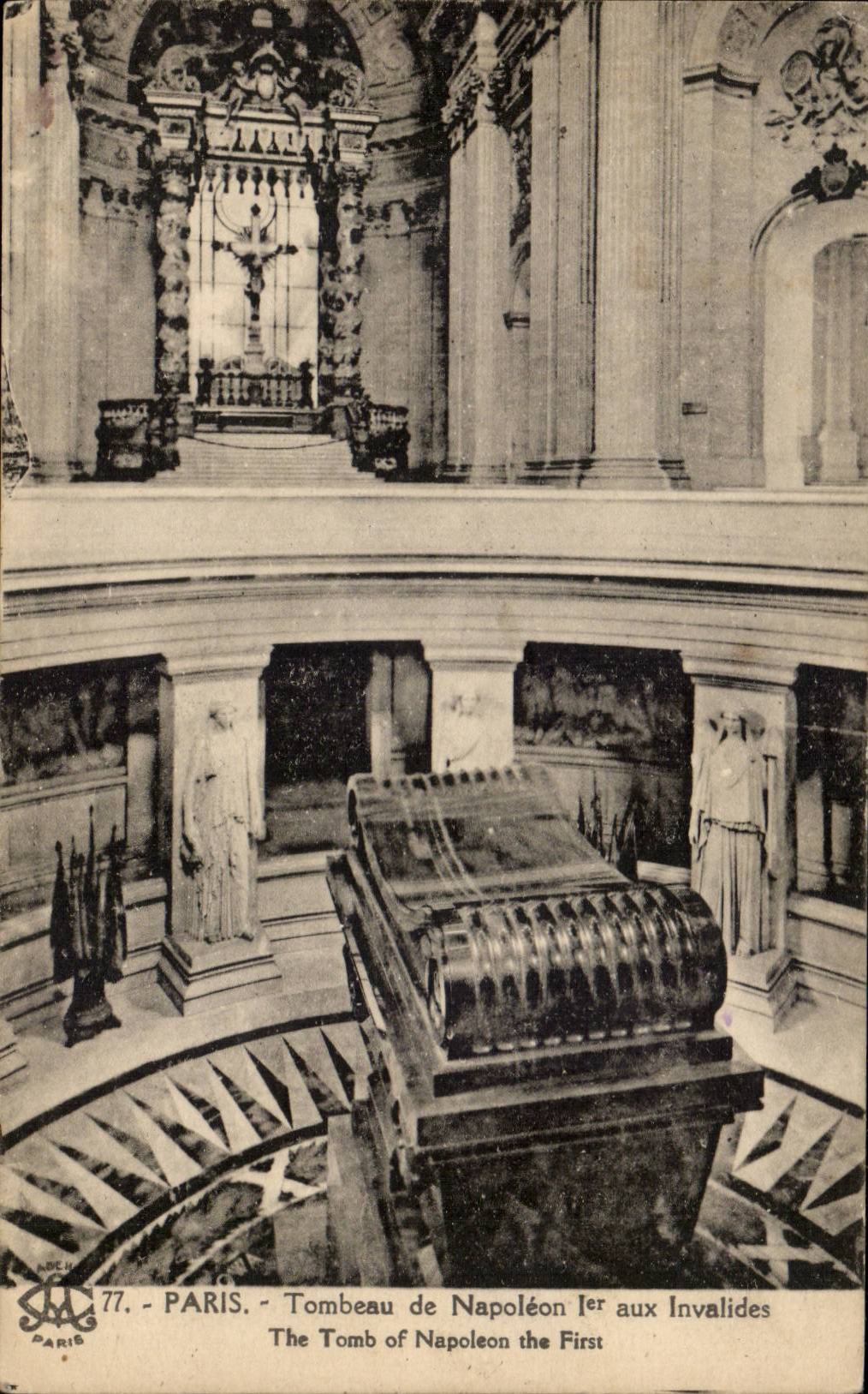 Paris - 7 - Tomb of Napoleon I - CPA