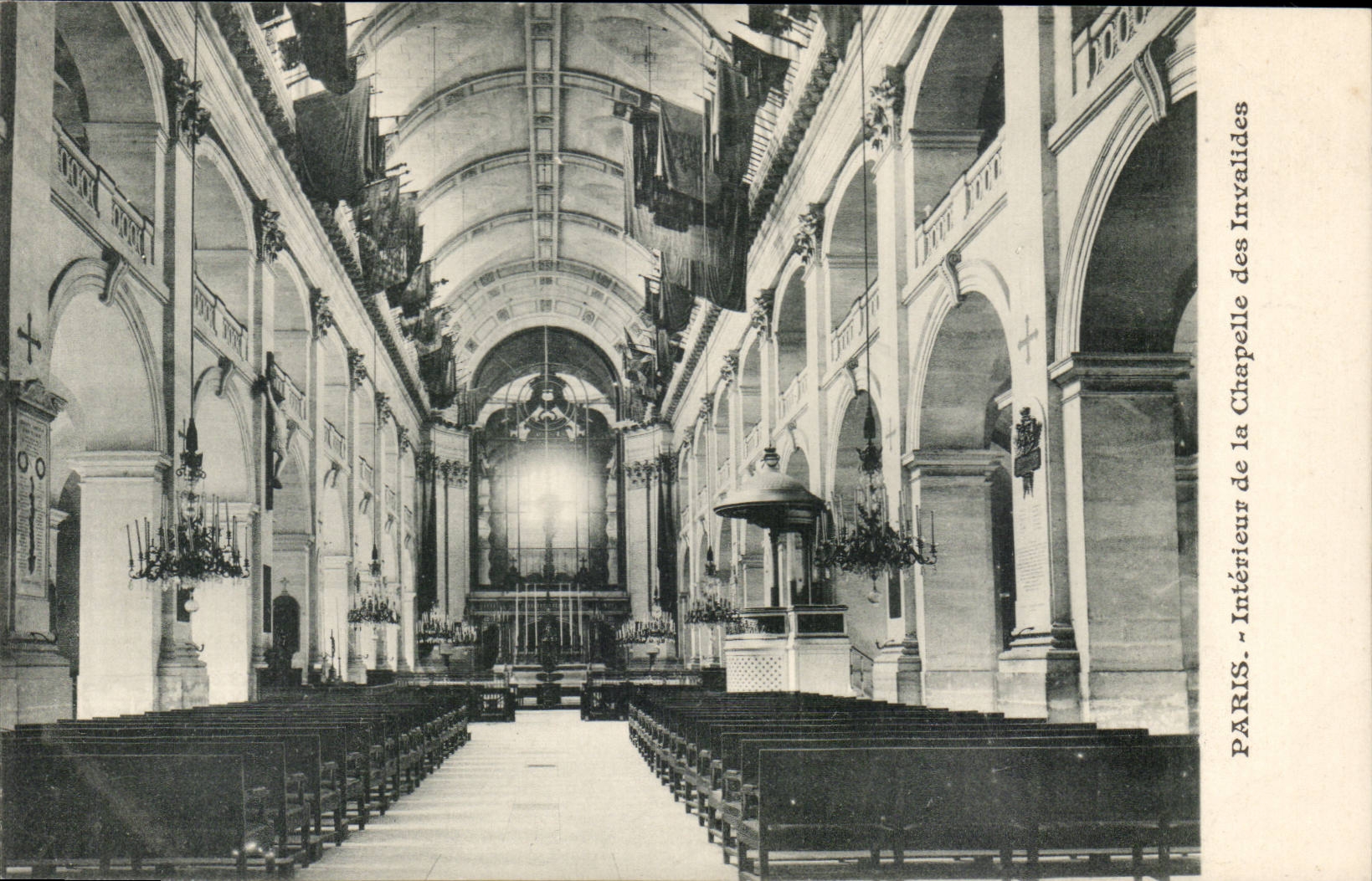 Paris - 7 - Invalides - Interior of the Vault - CPA