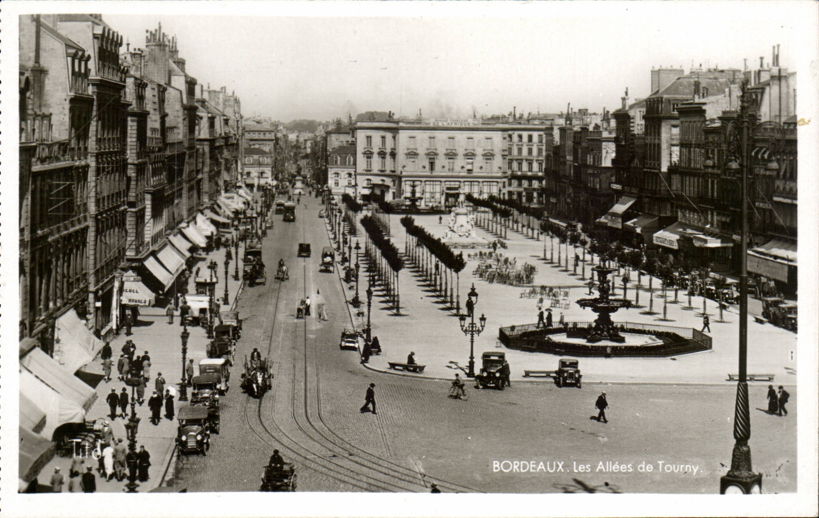 Bordeaux - Alleys of Tournay CPA