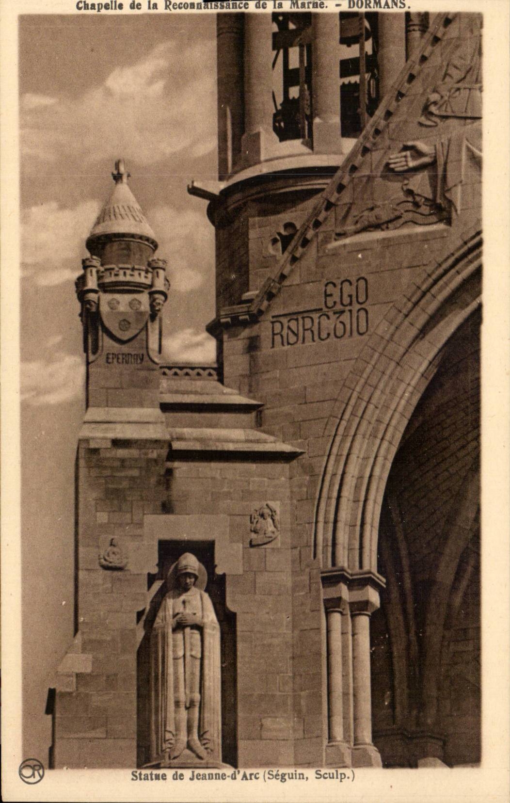 Dormans - Vault of the Recognition of the Marne CPA