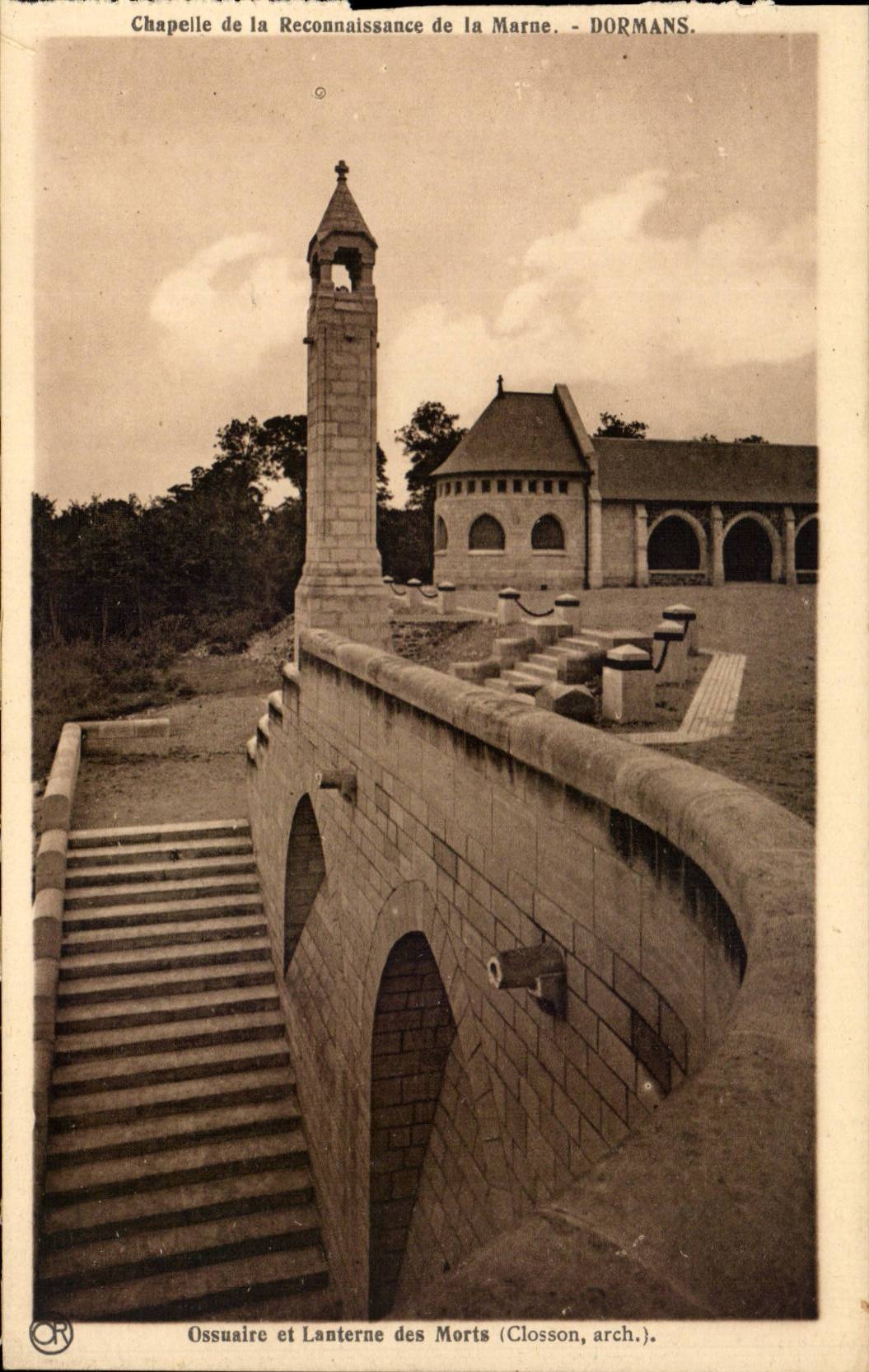 Dormans - Vault of the Recognition of the Marne CPA