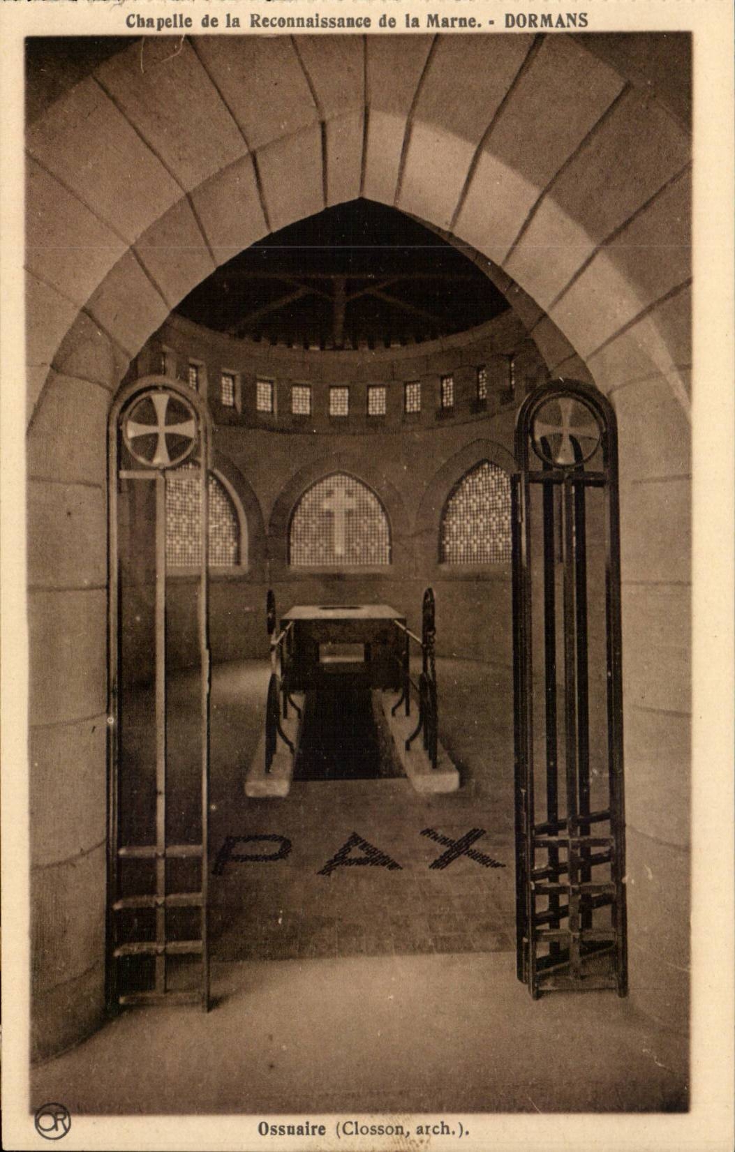 Dormans - Vault of the Recognition of the Marne - CPA