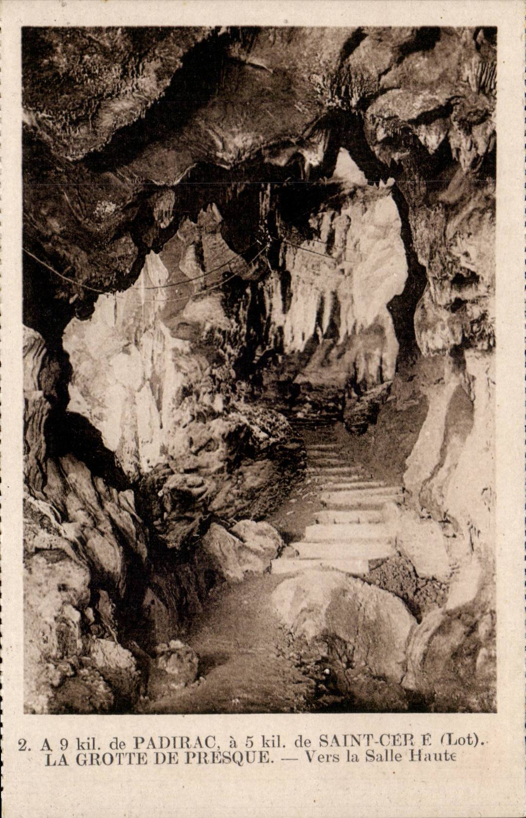 Surroundings of Padirac and Ceres - the Cave of Almost - CPA