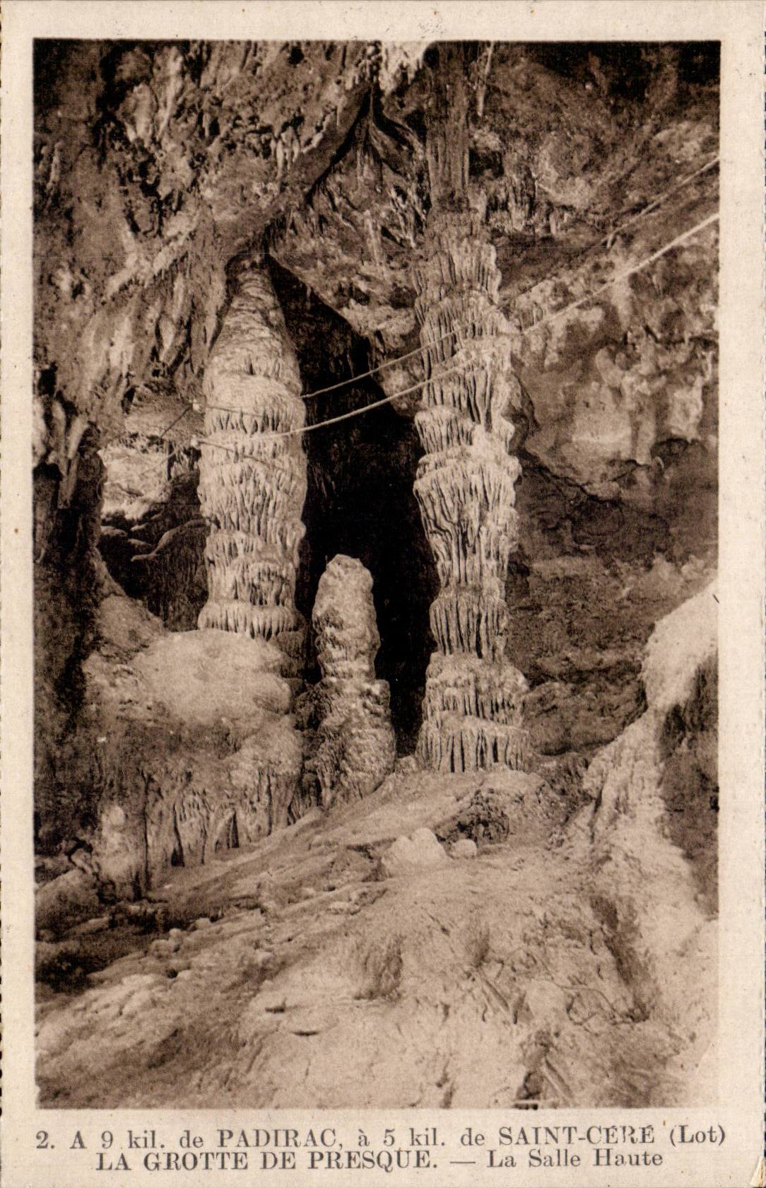 Surroundings of Padirac and Ceres the High Room - CPA