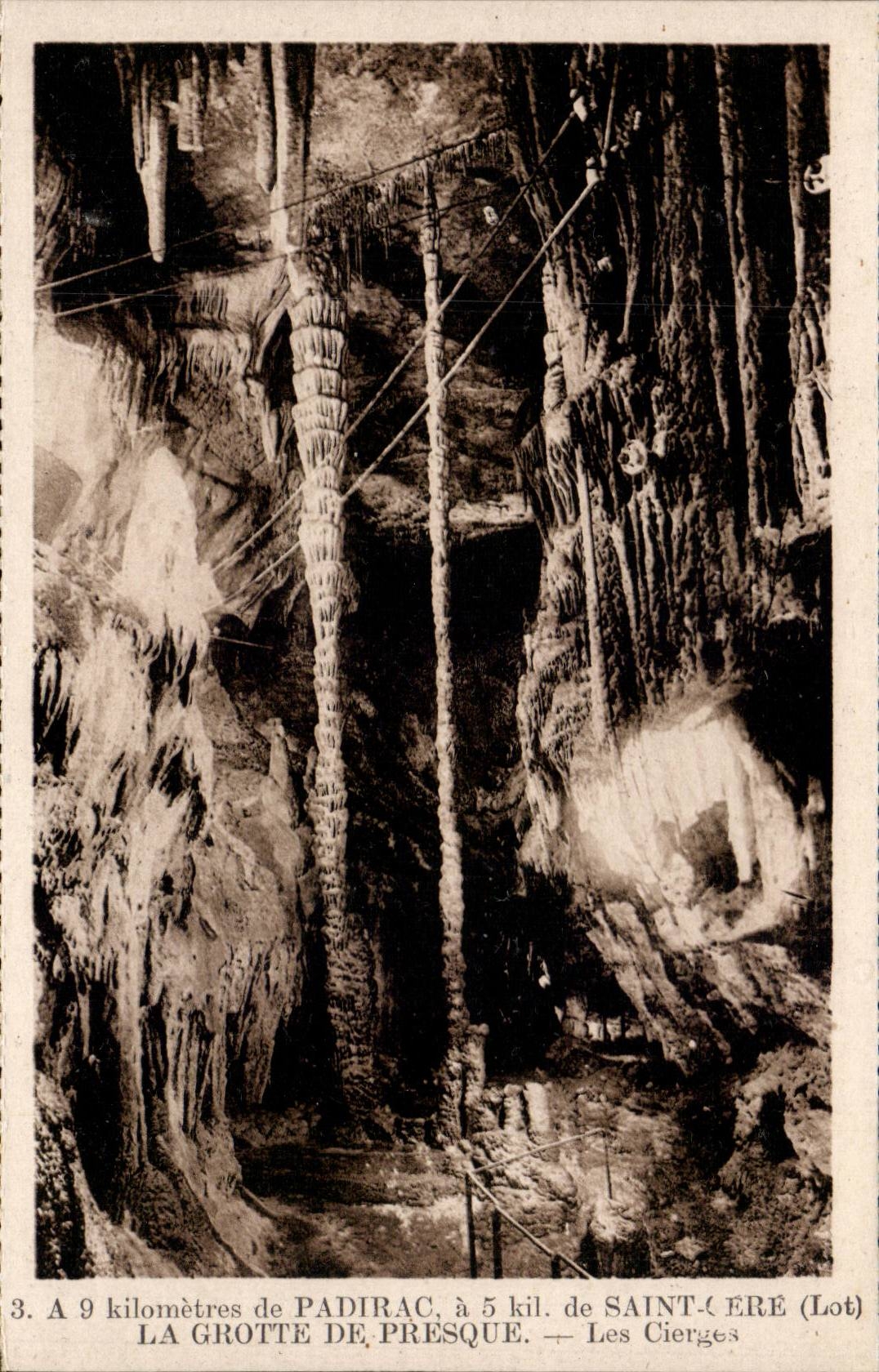 Surroundings of Padirac and Ceres - Candles - CPA