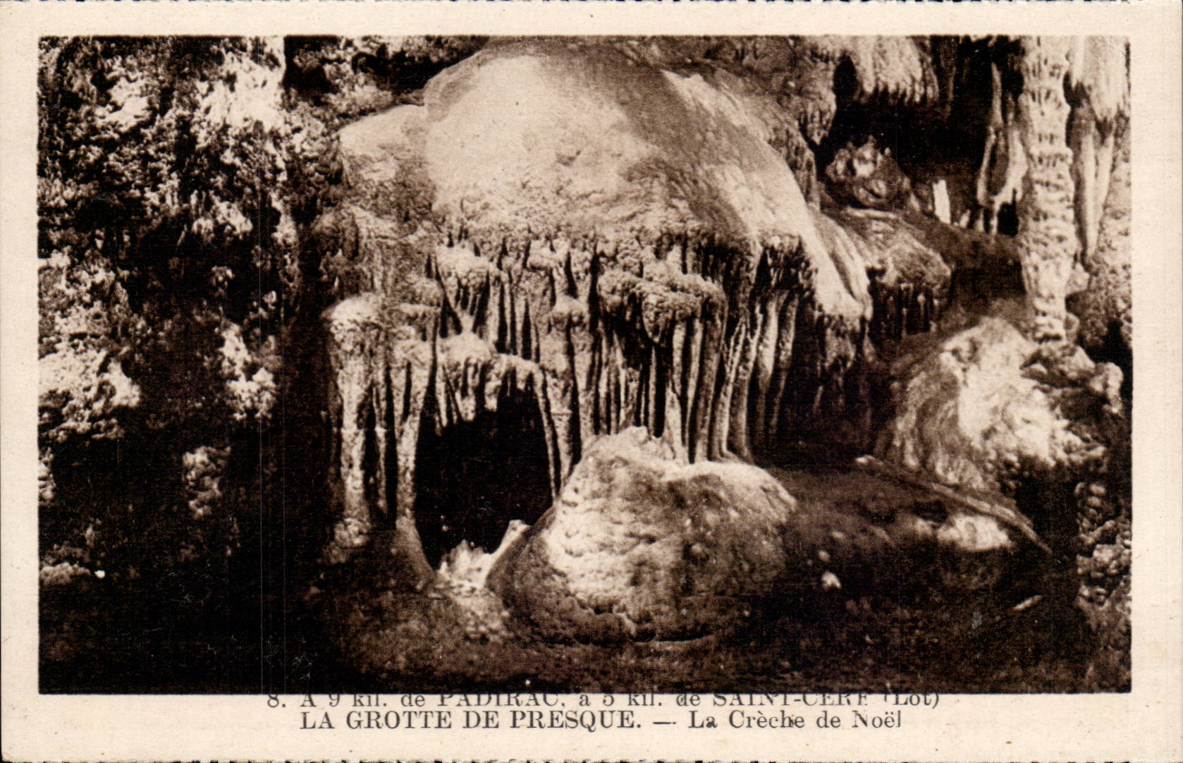 Surroundings of Padirac and Ceres - the Crib of Christmas - CPA