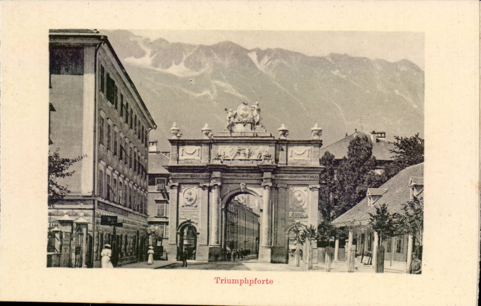 Austriche - osterreich - Oesstereich - das Tirol - das Tirol - das Triumphforte CPA