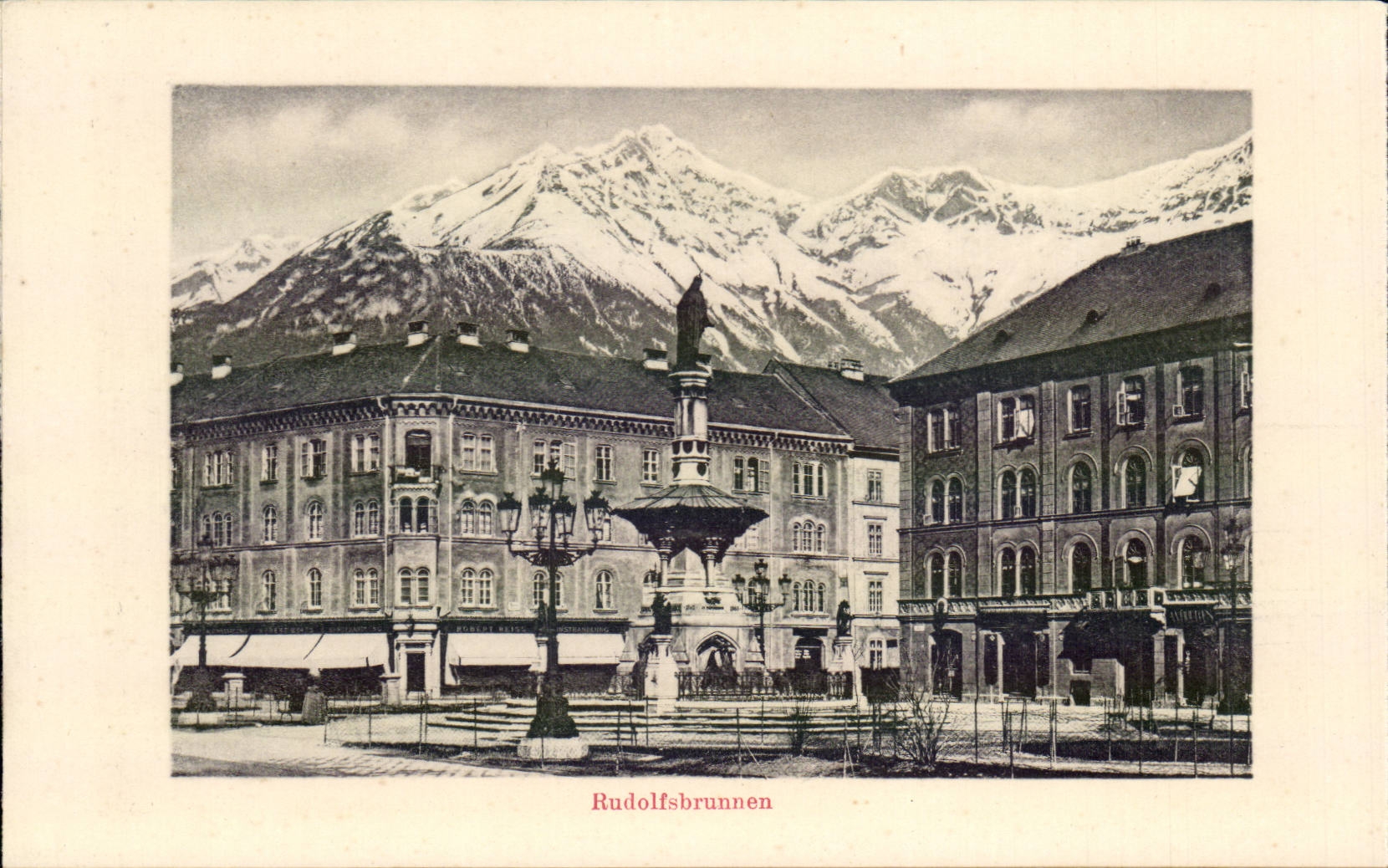 Austriche - osterreich - Oesstereich - das Tirol - das Tirol - das Rudolfsbrunnen CPA