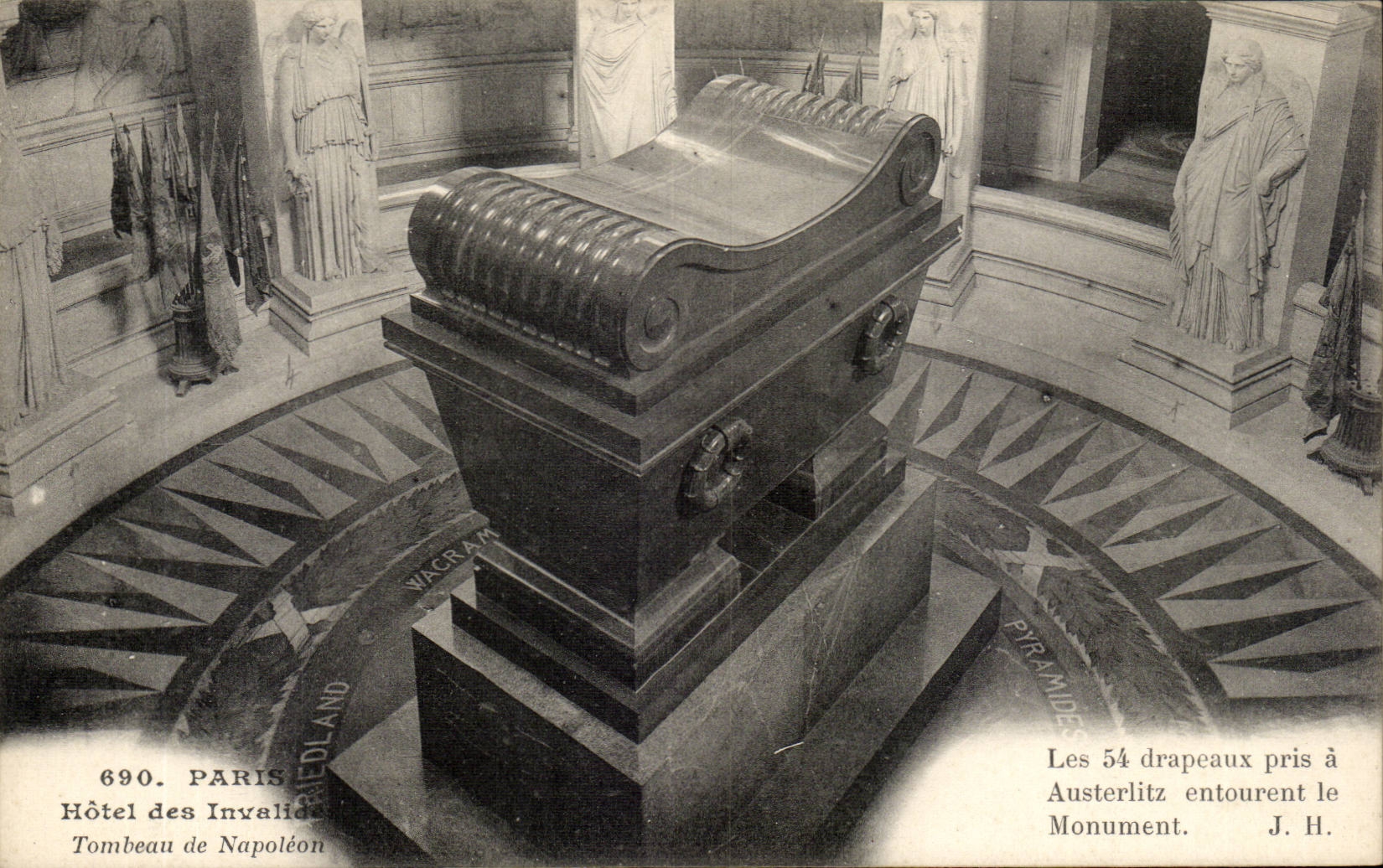 Paris - 7 - hotel of Invalides - Tomb of Napoleon I CPA
