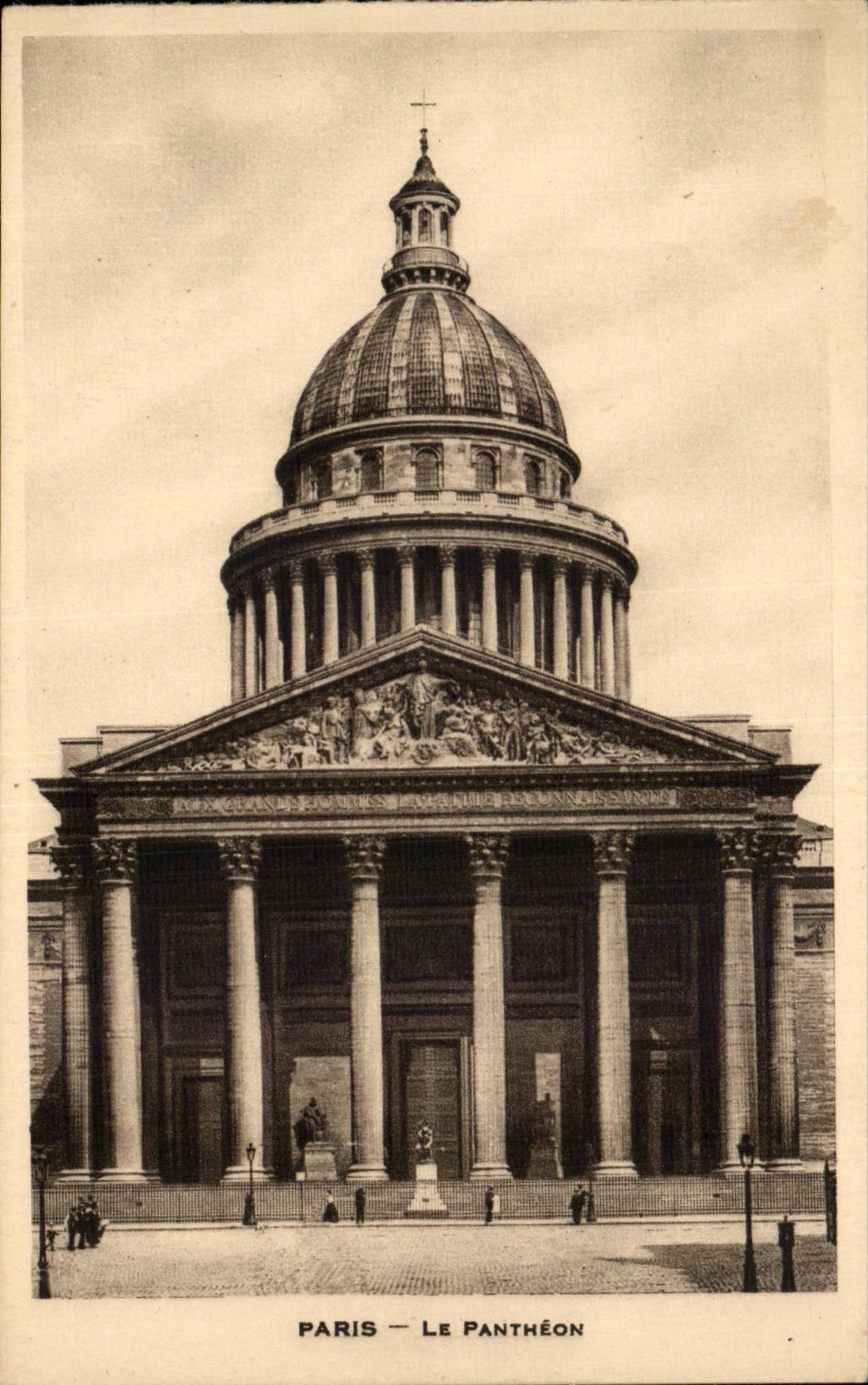 Paris - 5 - the Pantheon - CPA