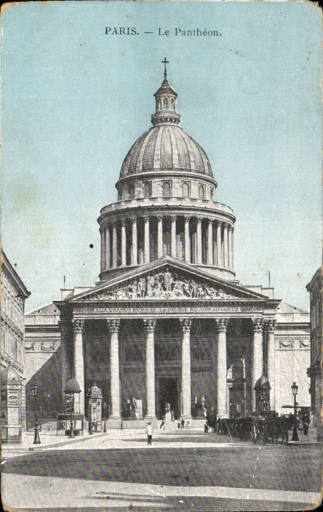 Paris - 5 - the Pantheon - CPA