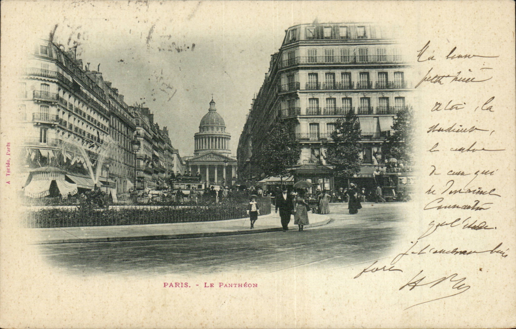 Paris - 5 - the Pantheon - CPA
