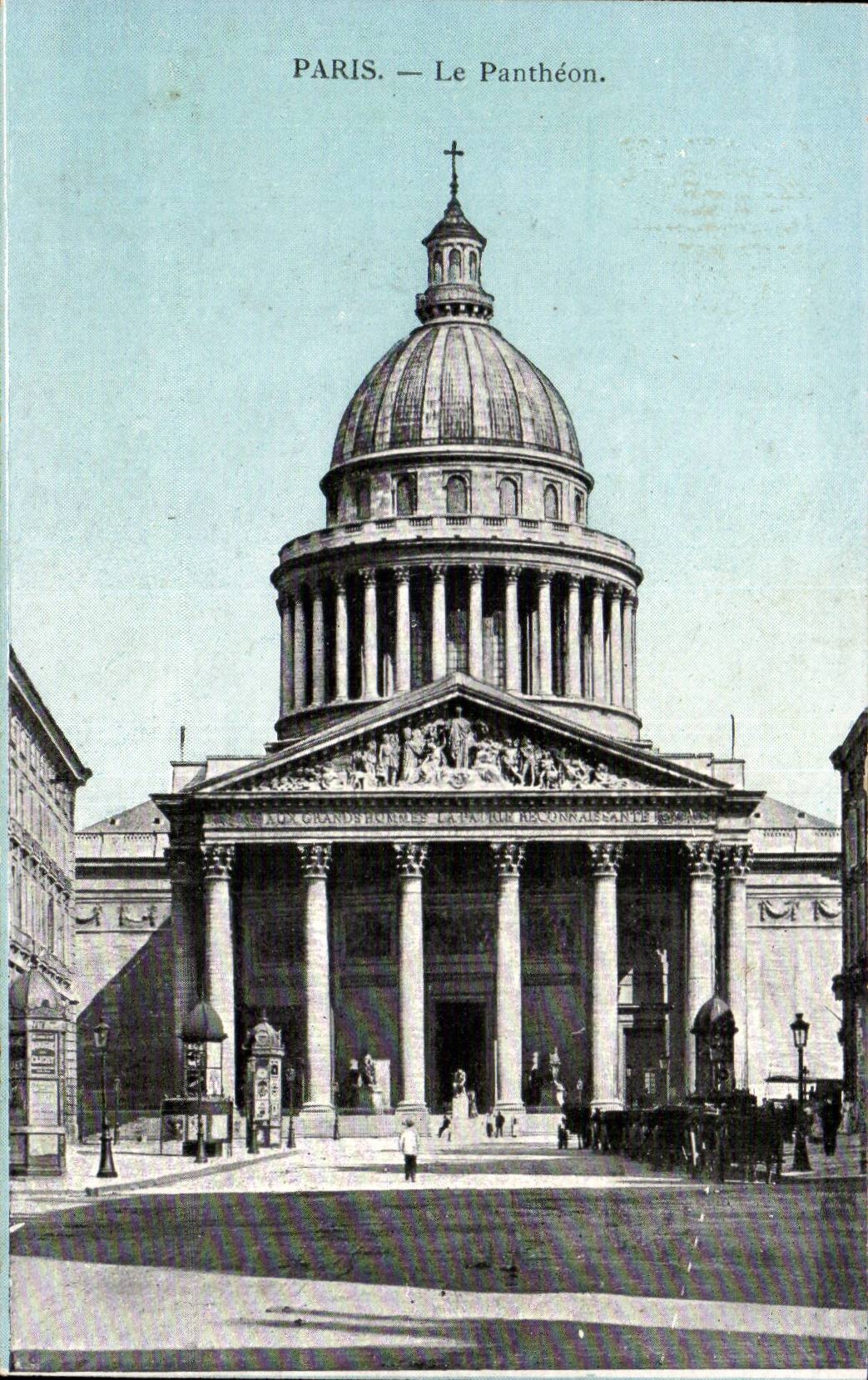 Paris - 5 - the Pantheon - CPA