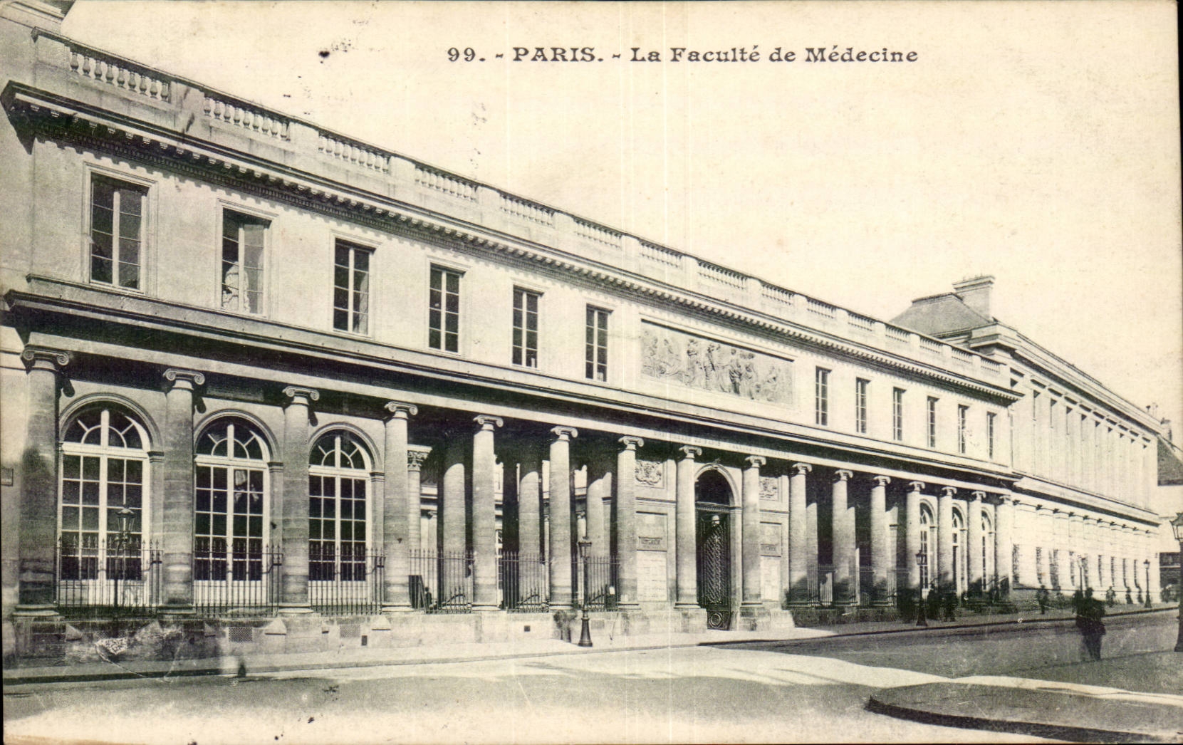 Paris - 5 - the Medical college - CPA