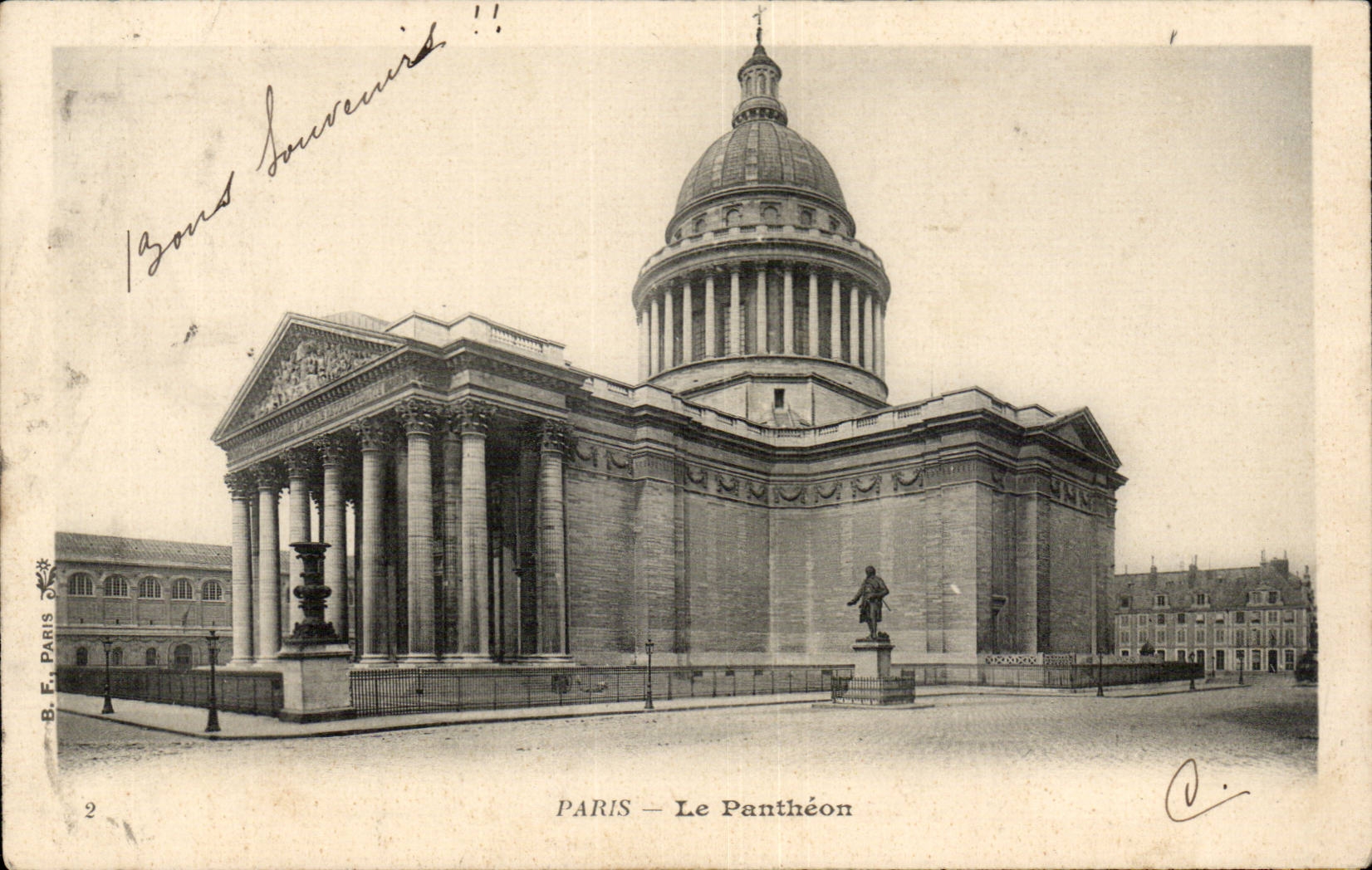 Paris - 5 - the Pantheon - CPA