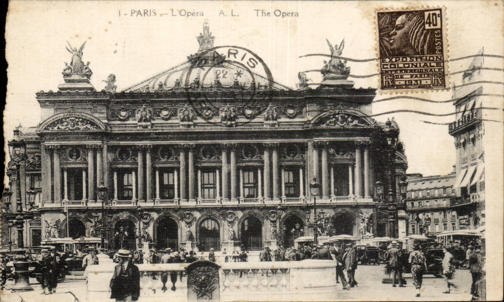 Paris - 9 - L'Opera - CPA 