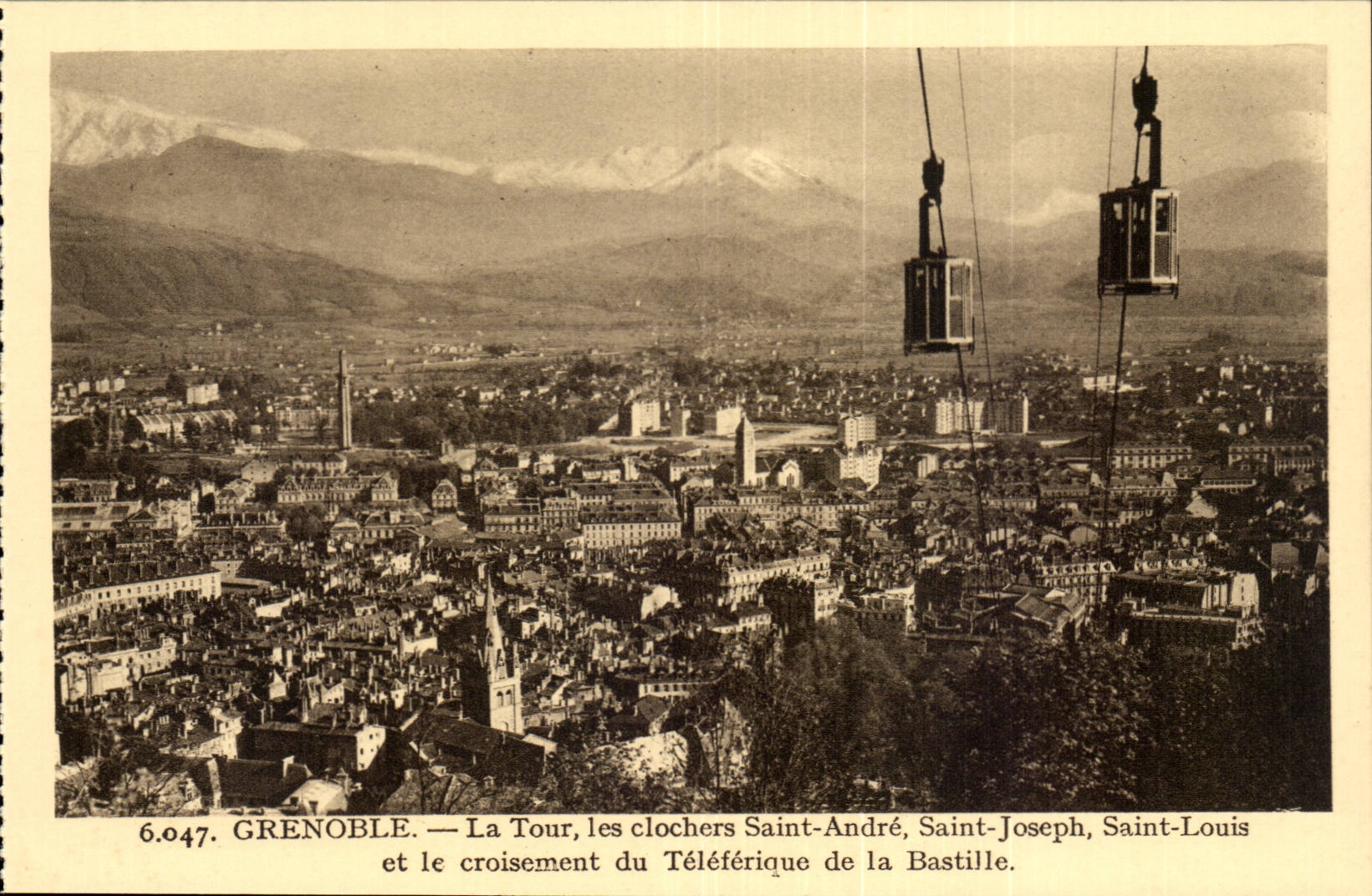 Grenoble - der Aufsatz der Glockeaufsatz Saint Andre - Saint heiliger Joseph Louis CPA